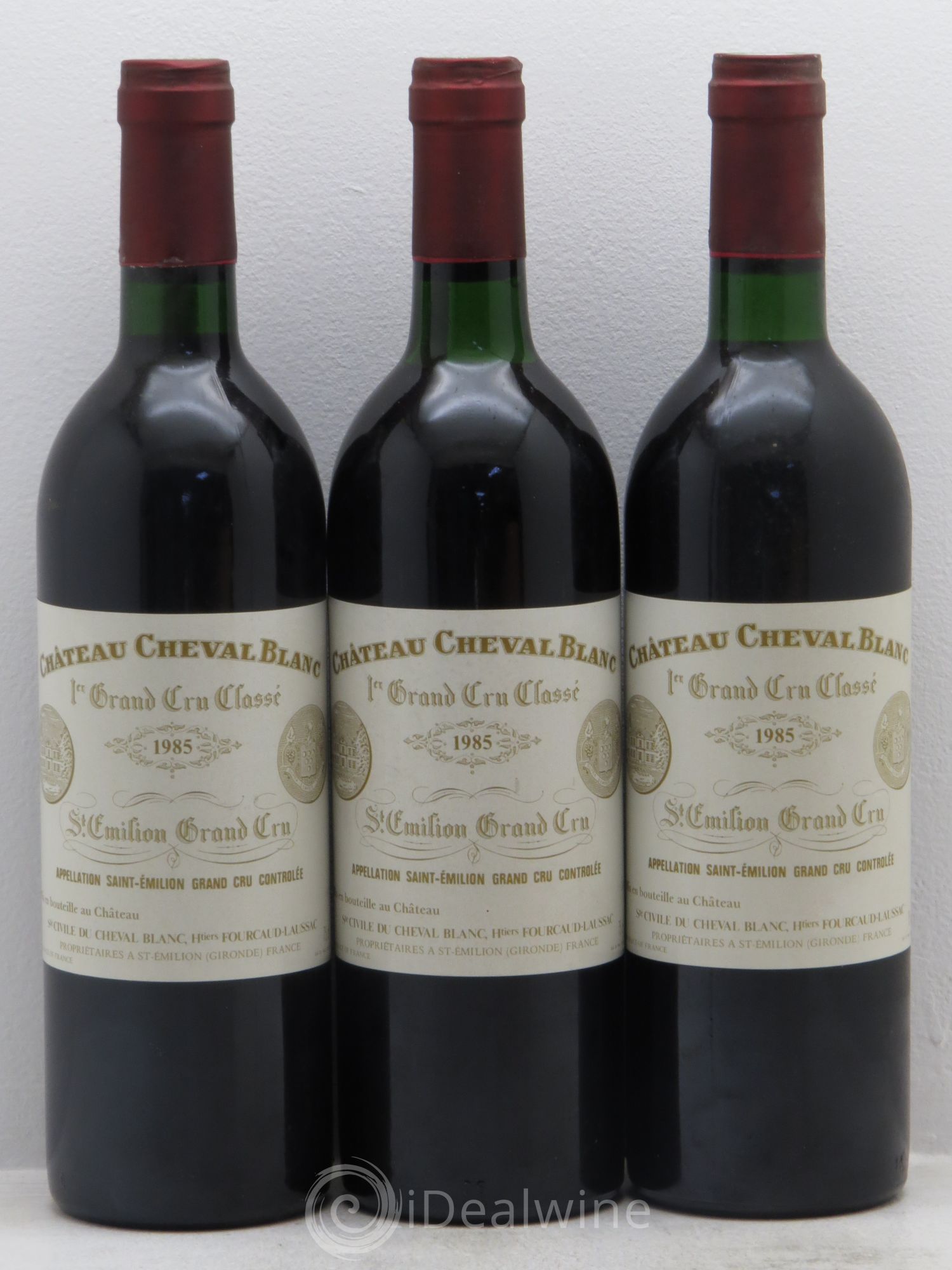Château Cheval Blanc 1er Grand Cru Classé A 1985 - Lot de 6 bouteilles - 2
