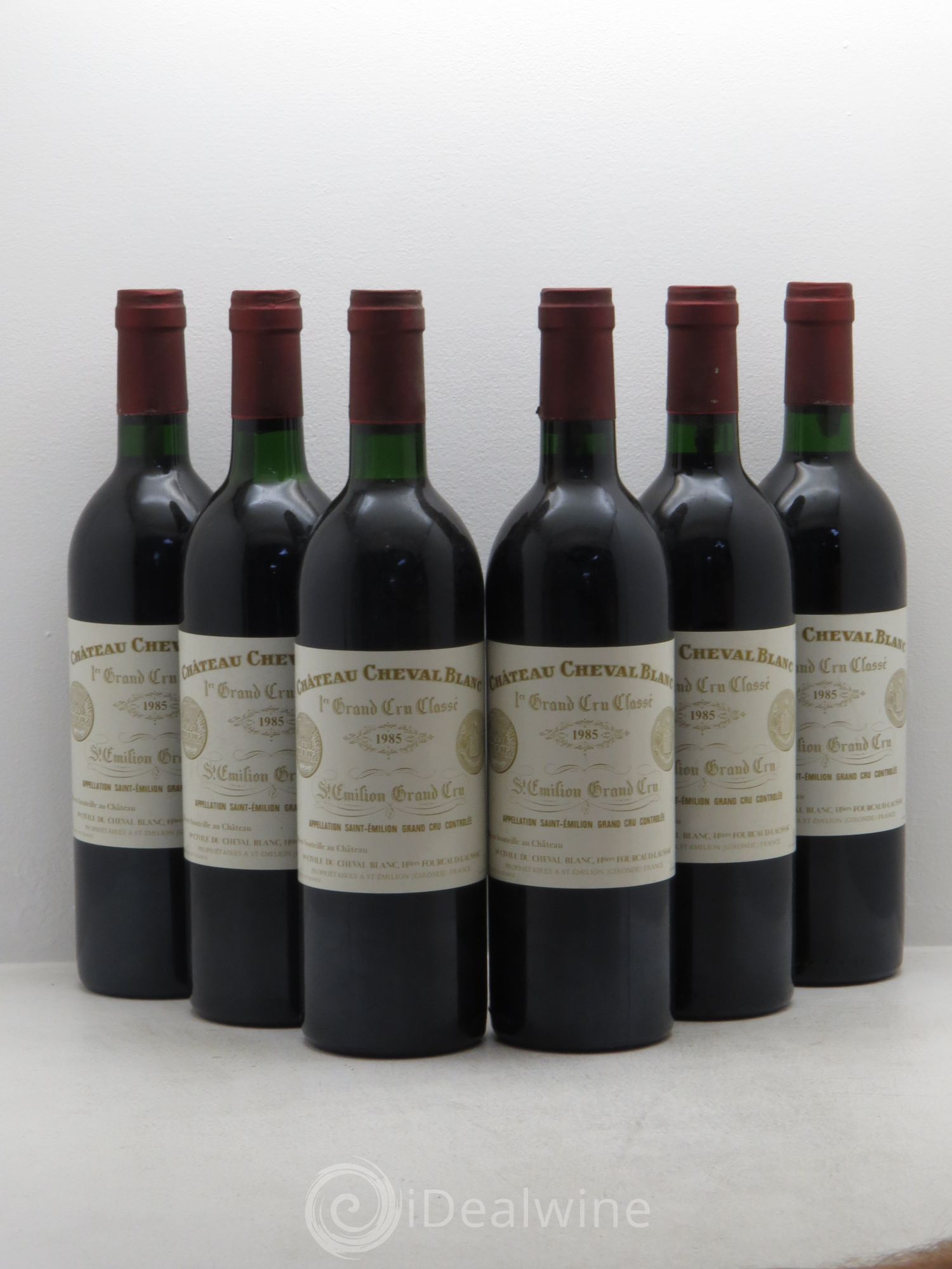Château Cheval Blanc 1er Grand Cru Classé A 1985 - Lot de 6 bouteilles - 0