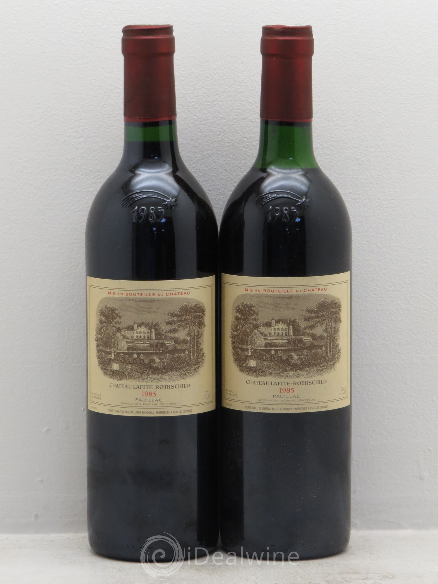 Château Lafite Rothschild 1er Grand Cru Classé 1985 - Lot de 2 bouteilles - 0