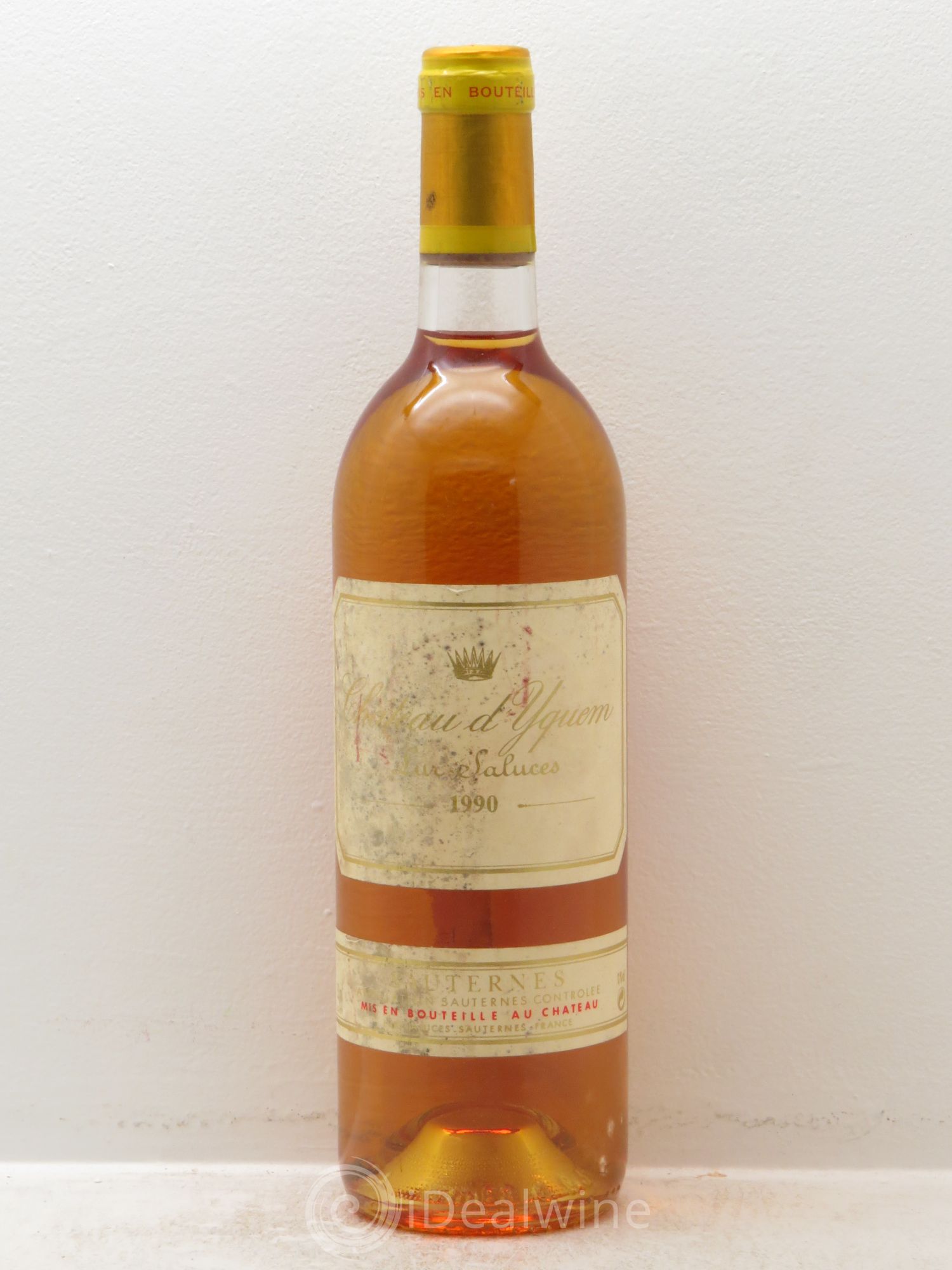 Château d' Yquem 1er Cru Classé Supérieur 1990 - Lotto di 1 bottiglia - 0