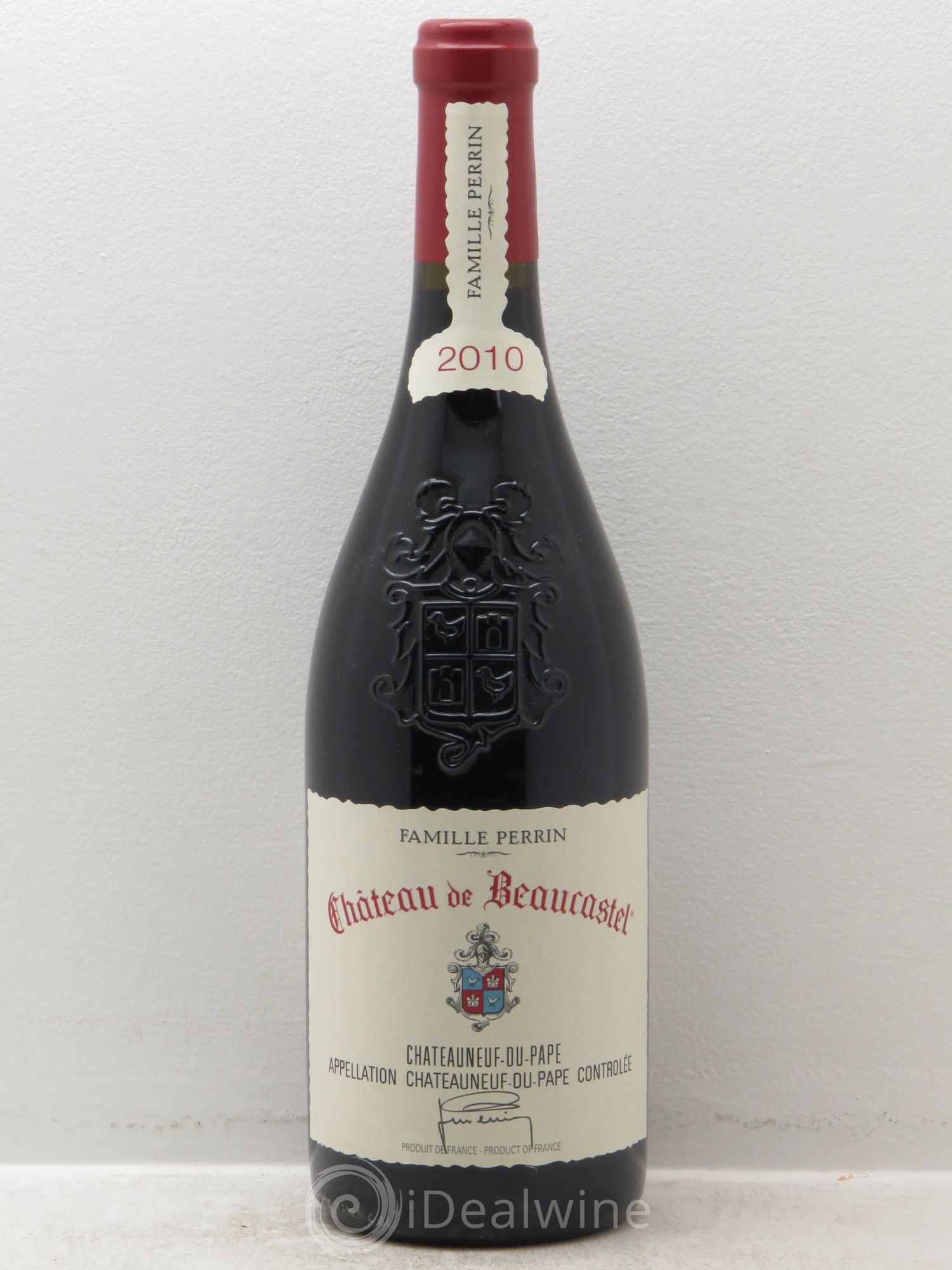 Châteauneuf-du-Pape Château de Beaucastel Famille Perrin 2010 - Lot de 1 bouteille - 0