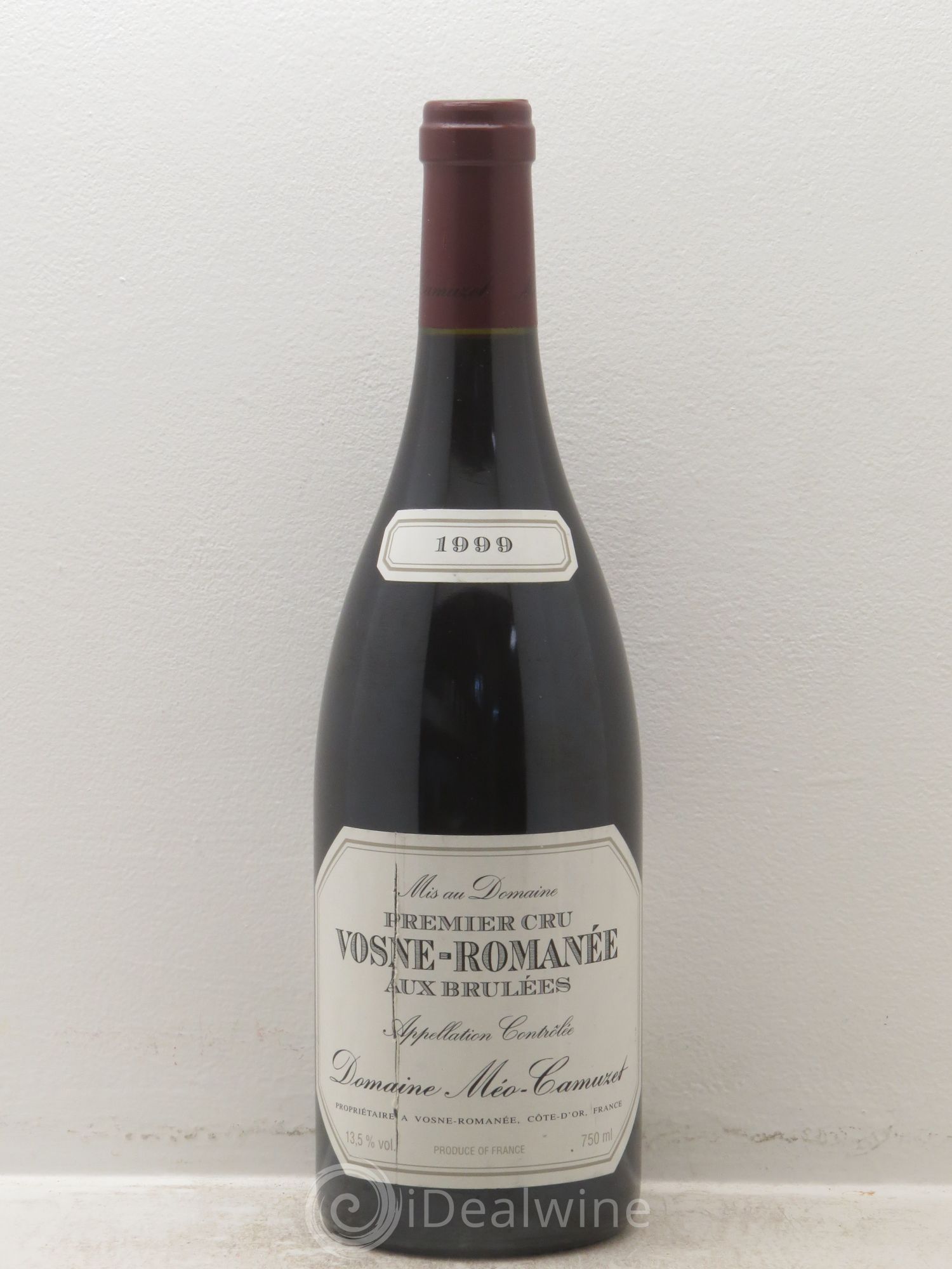 Vosne-Romanée 1er Cru Aux Brûlées Méo-Camuzet (Domaine) 1999 - Lot de 1 bouteille - 0