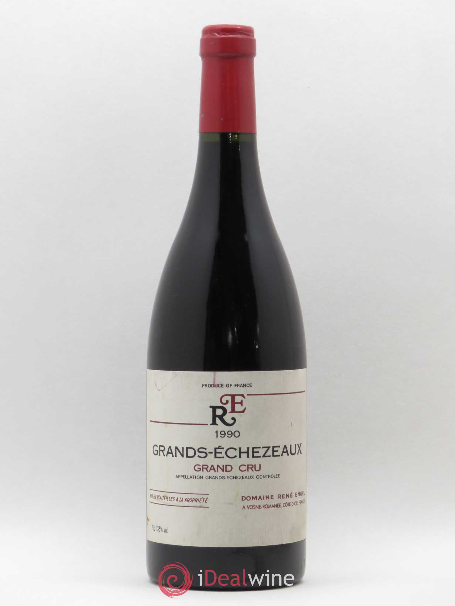 Grands-Echezeaux Grand Cru Domaine René Engel - Domaine Eugénie 1990 - Lot de 1 bouteille - 0