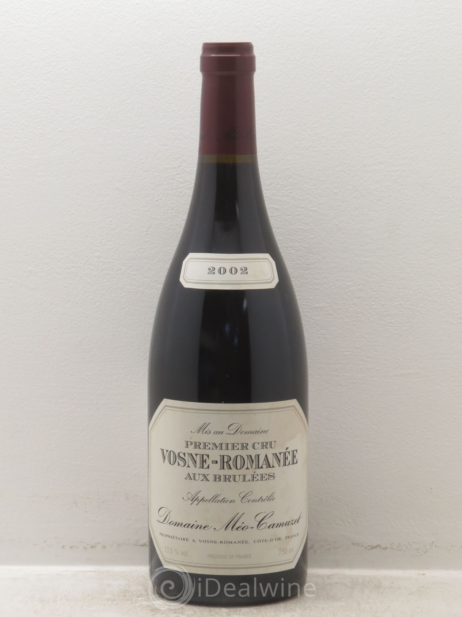 Vosne-Romanée 1er Cru Aux Brûlées Méo-Camuzet (Domaine) 2002 - Lot de 1 bouteille - 0