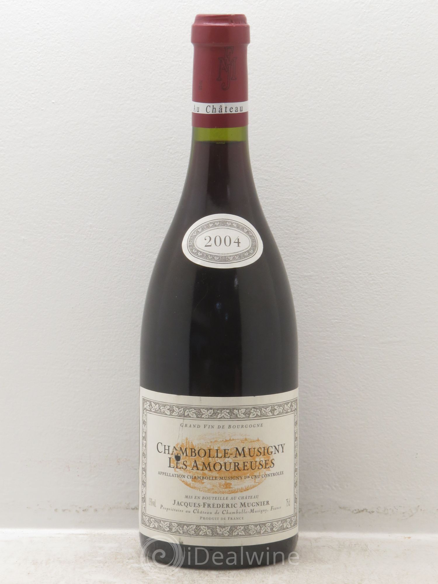 Chambolle-Musigny 1er Cru Les Amoureuses Jacques-Frédéric Mugnier 2004 - Lot de 1 bouteille - 0