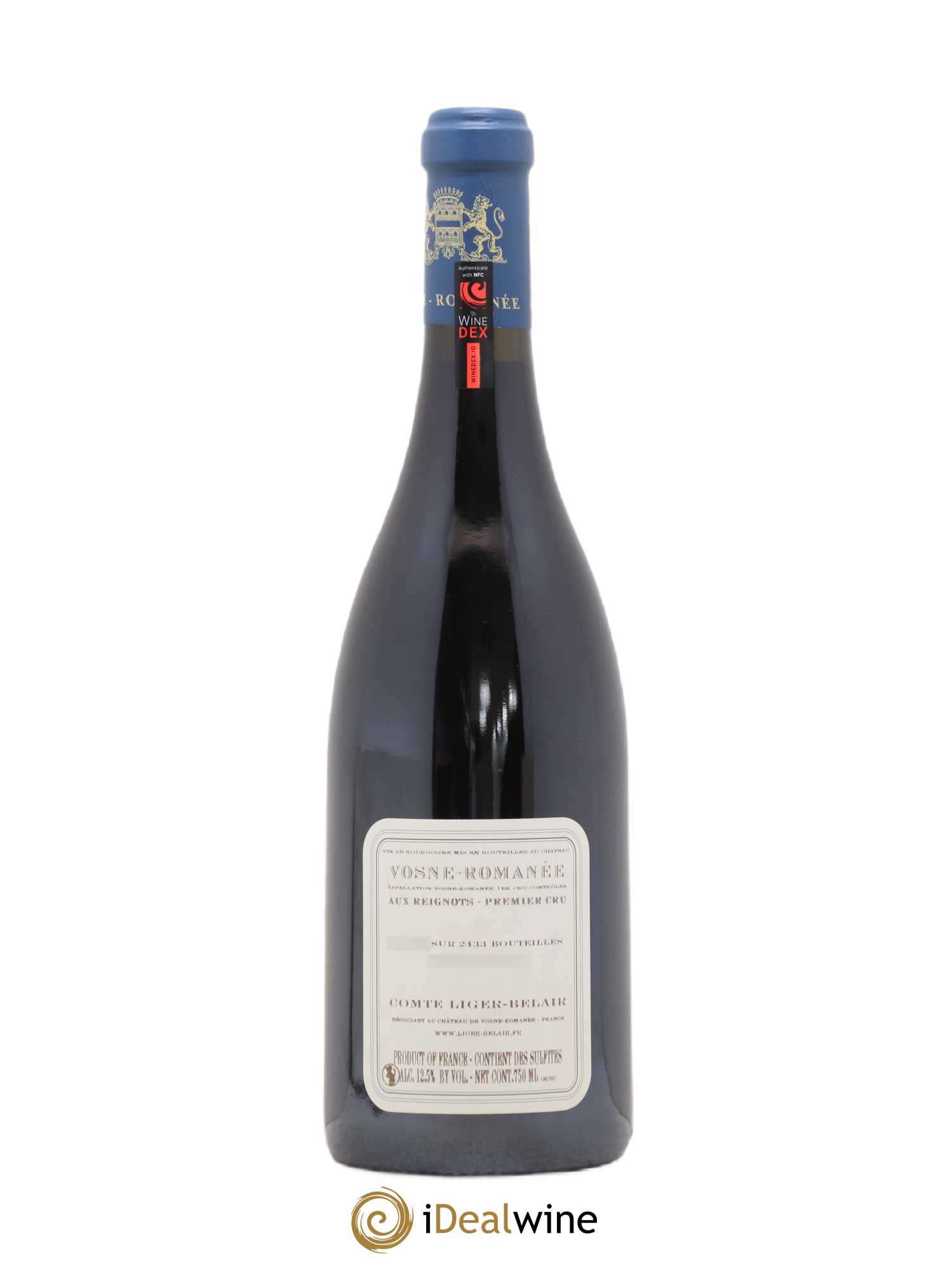 Vosne-Romanée 1er Cru Aux Reignots Ch. de Vosne-Romanée Comte Liger-Belair (Domaine du) 2007 - Lot de 1 bouteille - 1