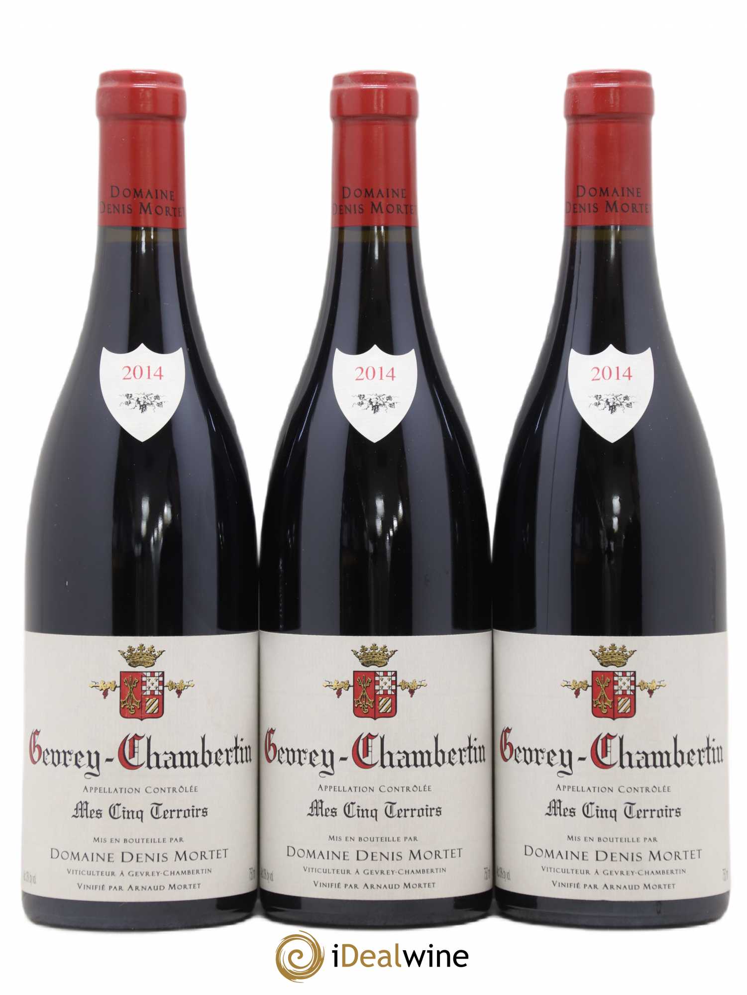 Gevrey-Chambertin Mes Cinq Terroirs Denis Mortet (Domaine) 2014 - Lot de 3 bouteilles - 0