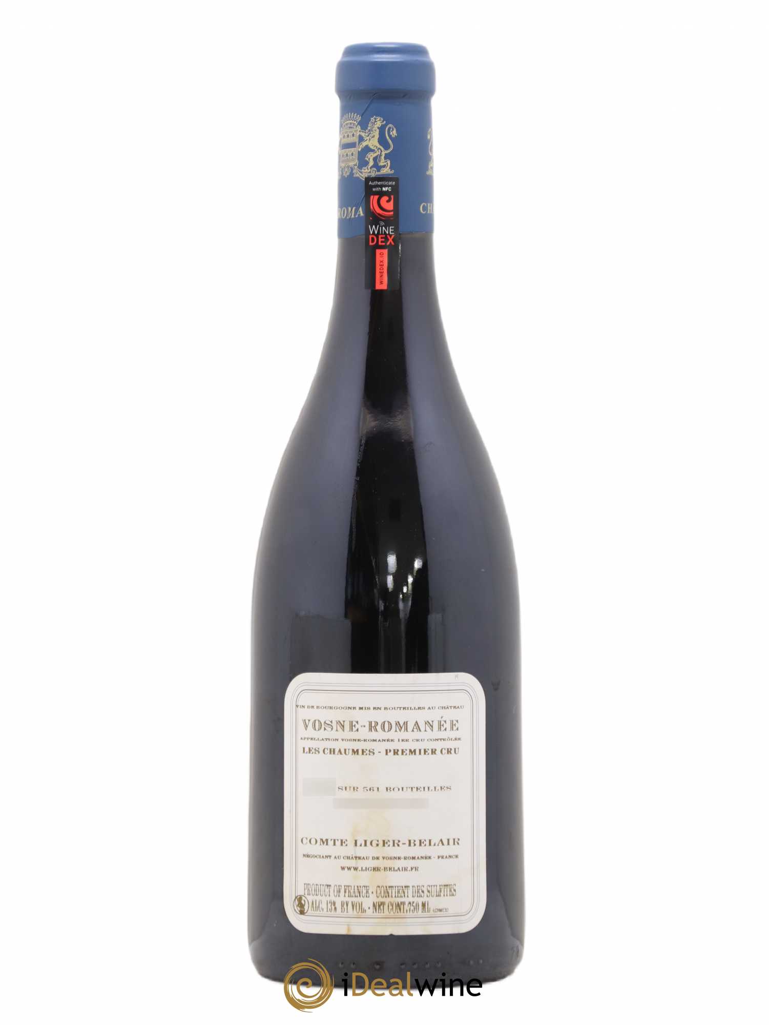Vosne-Romanée 1er Cru Les Chaumes Comte Liger-Belair (Domaine du) 2010 - Lot de 1 bouteille - 1