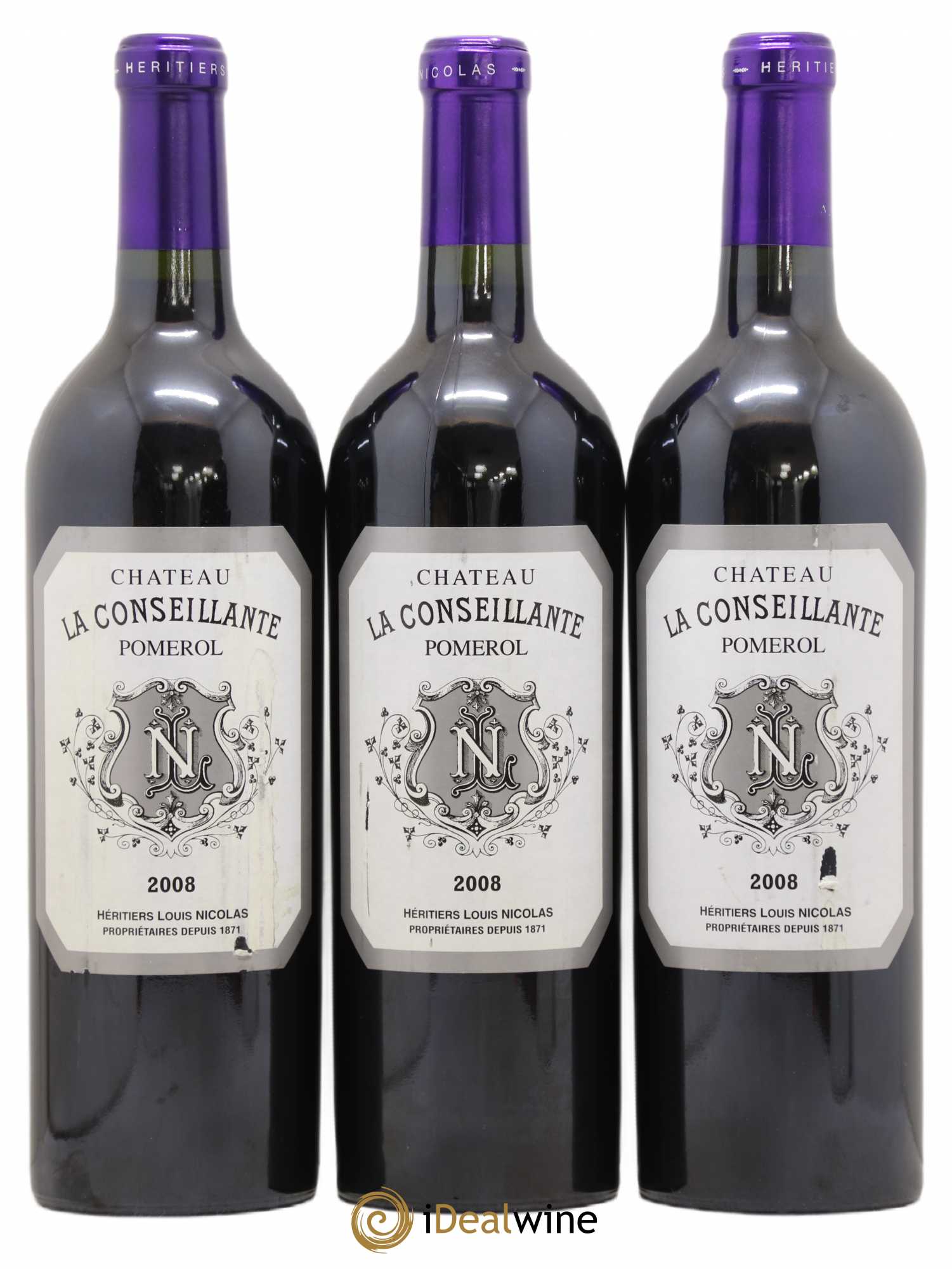 Château la Conseillante 2008 - Lot de 3 bouteilles - 0