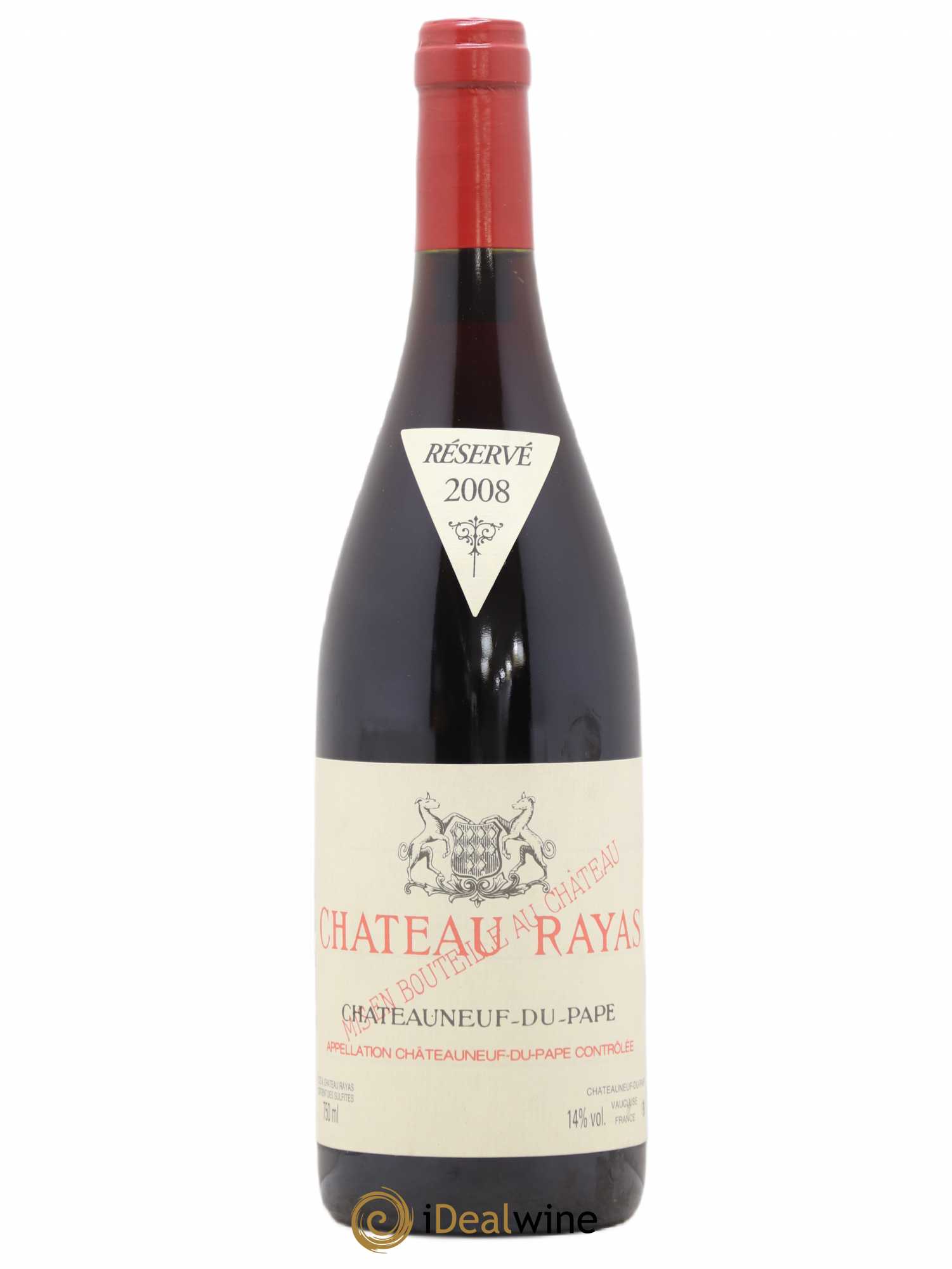 Châteauneuf-du-Pape Château Rayas Emmanuel Reynaud 2008 - Lot de 1 bouteille - 0
