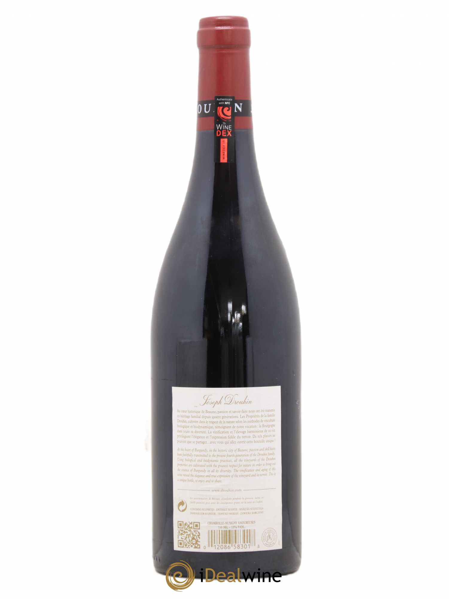 Chambolle-Musigny 1er Cru Les Amoureuses Joseph Drouhin 2010 - Lot de 1 bouteille - 1