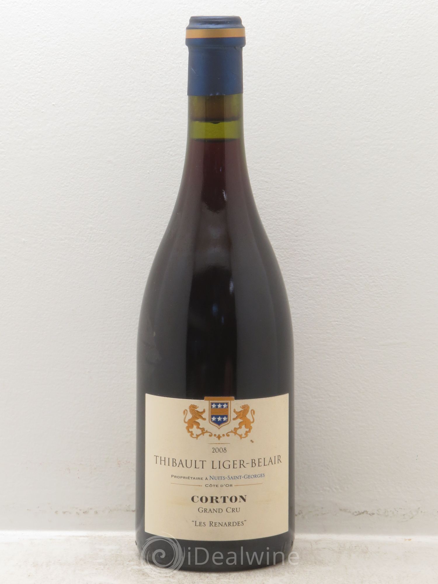 Corton Grand Cru Renardes Domaine Liger-Belair 2008 - Posten von 1 Flasche - 0