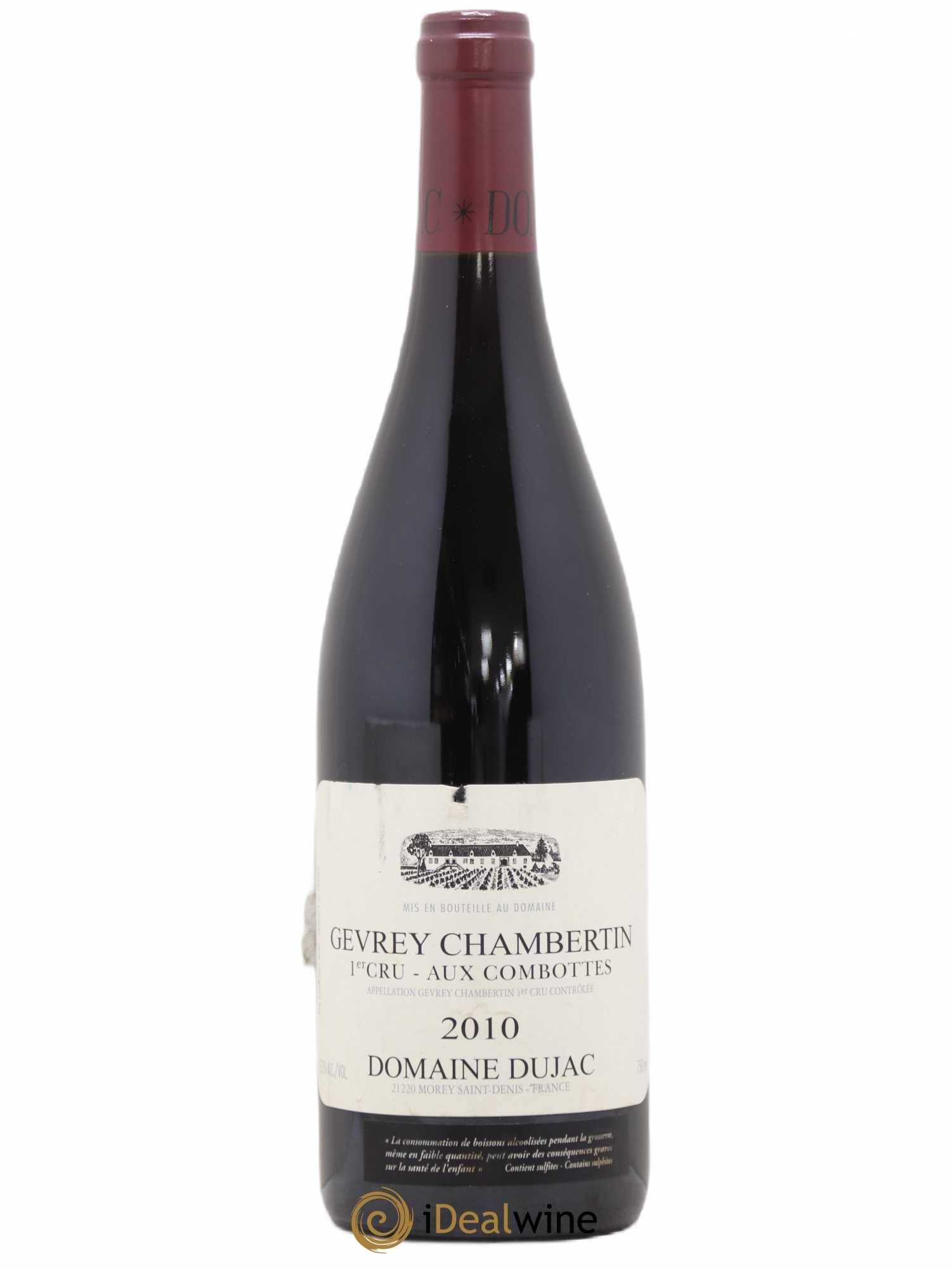 Gevrey-Chambertin 1er Cru Aux Combottes Dujac (Domaine) 2010 - Lot de 1 bouteille - 0