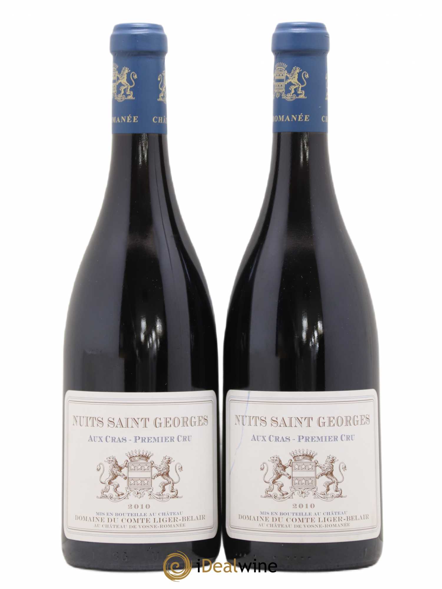 Nuits-Saint-Georges 1er Cru Aux Cras Comte Liger-Belair (Domaine du) 2010 - Lot de 2 bouteilles - 0