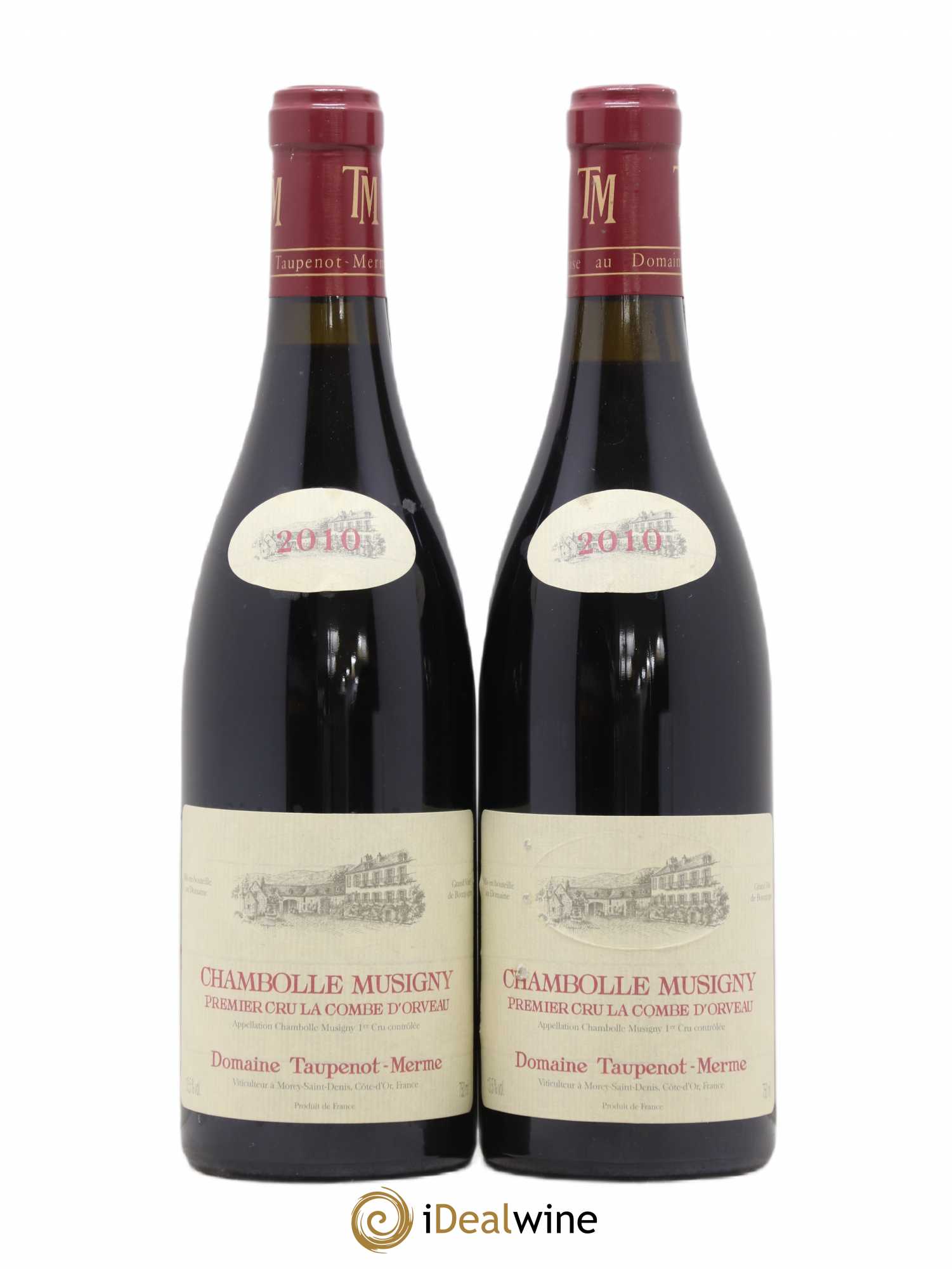 Chambolle-Musigny 1er Cru Combe d'Orveau Taupenot Merme 2010 - Posten von 2 Flaschen - 0