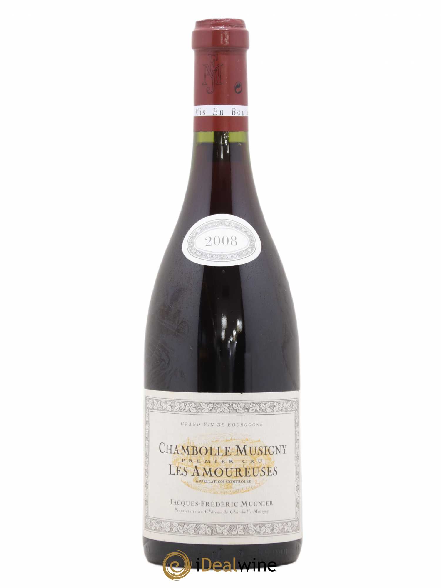 Chambolle-Musigny 1er Cru Les Amoureuses Jacques-Frédéric Mugnier 2008 - Lot de 1 bouteille - 0
