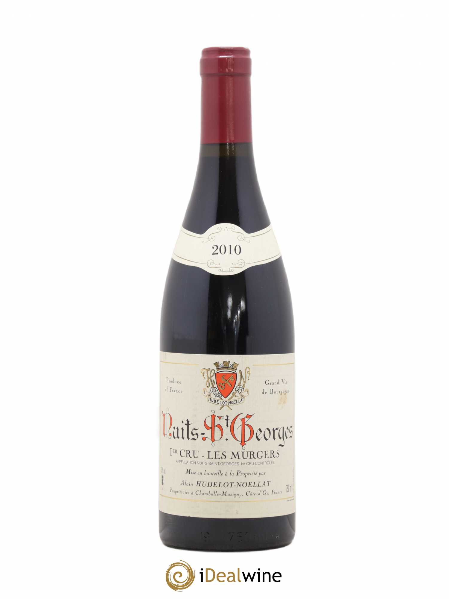 Nuits-Saint-Georges 1er Cru Les Murgers Hudelot-Noëllat 2010 - Lot de 1 bouteille - 0