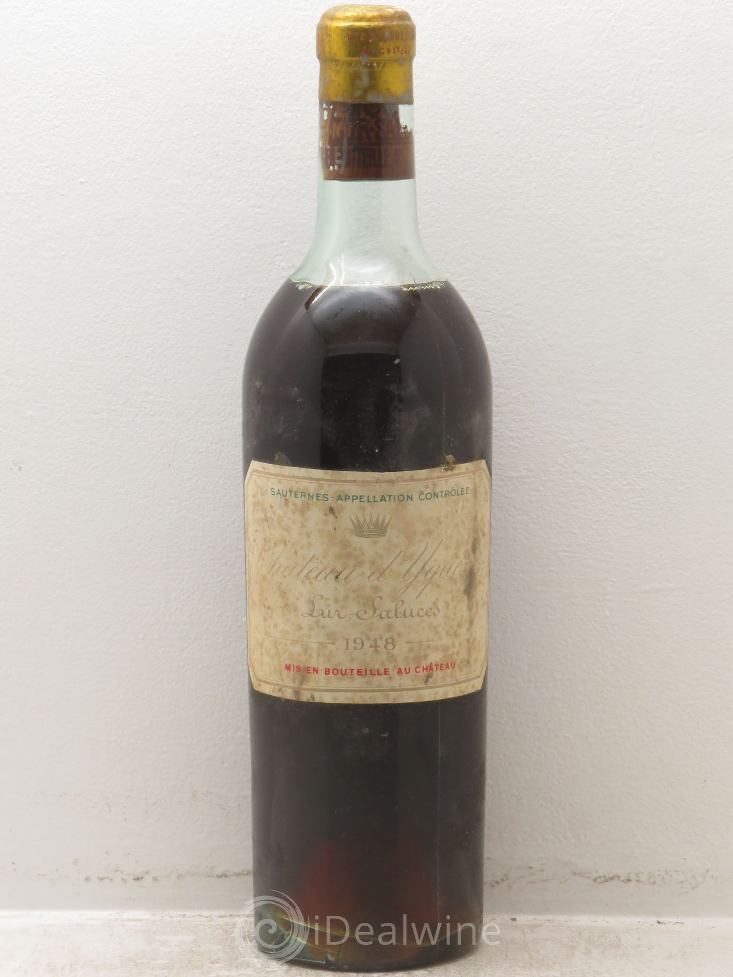 Château d' Yquem 1er Cru Classé Supérieur 1948 - Lotto di 1 bottiglia - 0