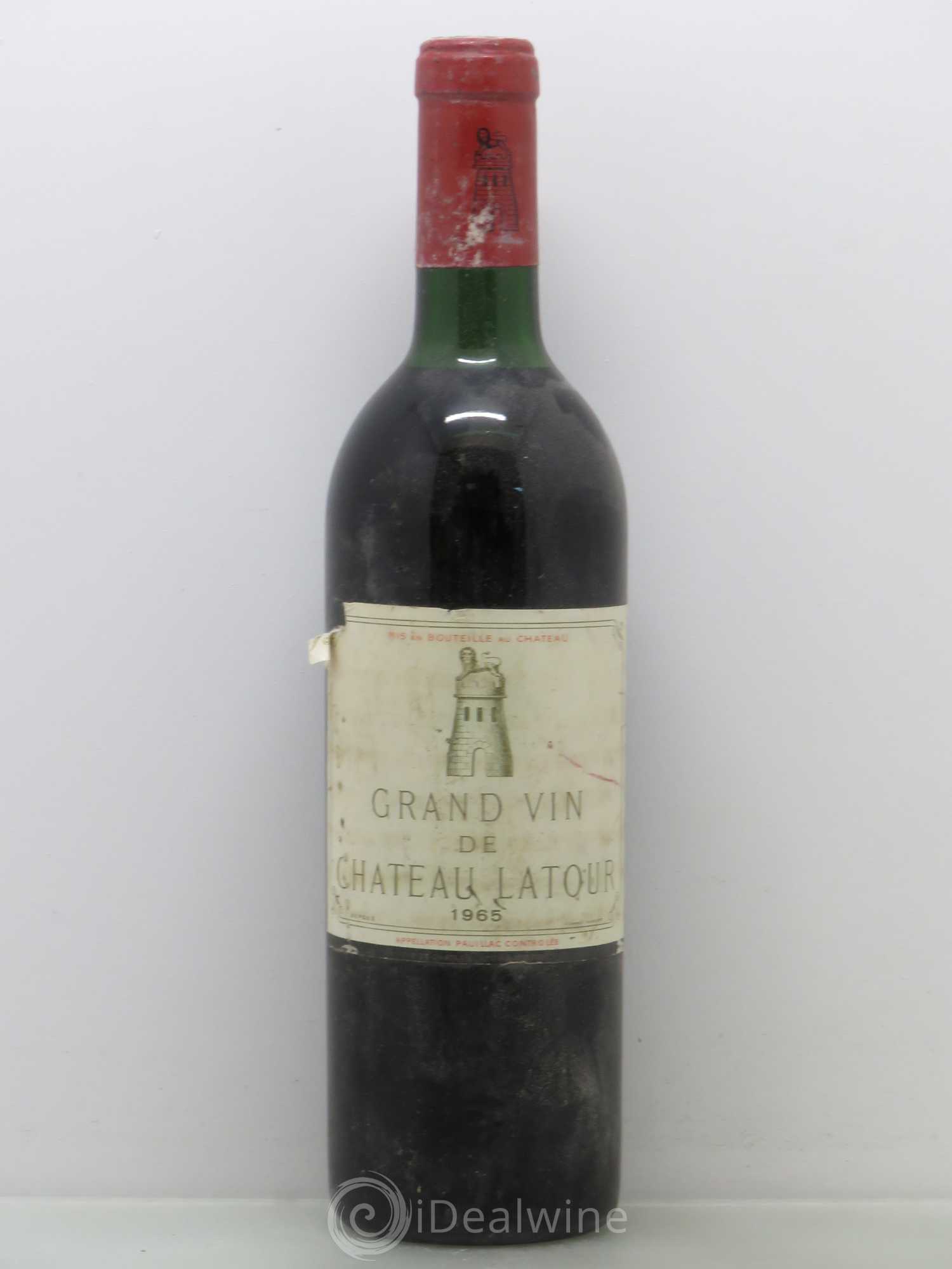 Château Latour 1er Grand Cru Classé 1965 - Lot de 1 bouteille - 0