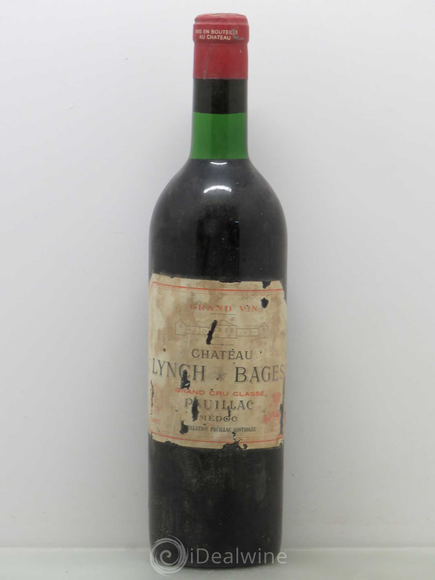 Château Lynch Bages 5ème Grand Cru Classé 1967 - Lot de 1 bouteille - 0