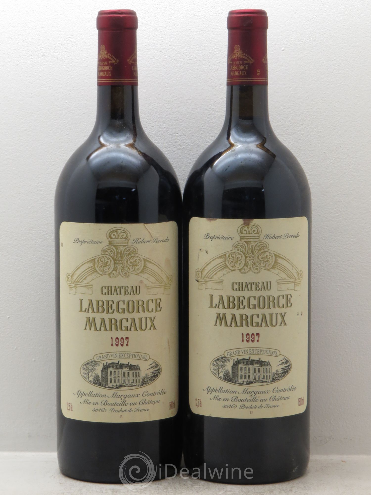Château Labegorce Cru Bourgeois 1997 - Lot de 2 magnums - 0