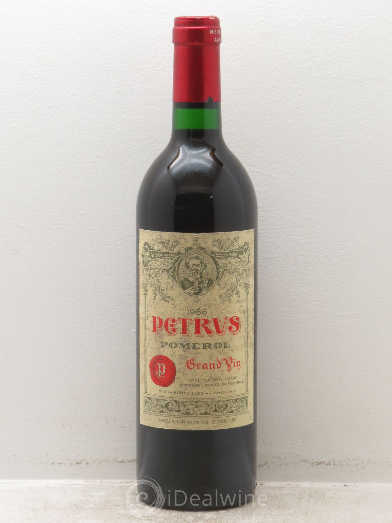 Petrus 1986 - Lot de 1 bouteille - 0