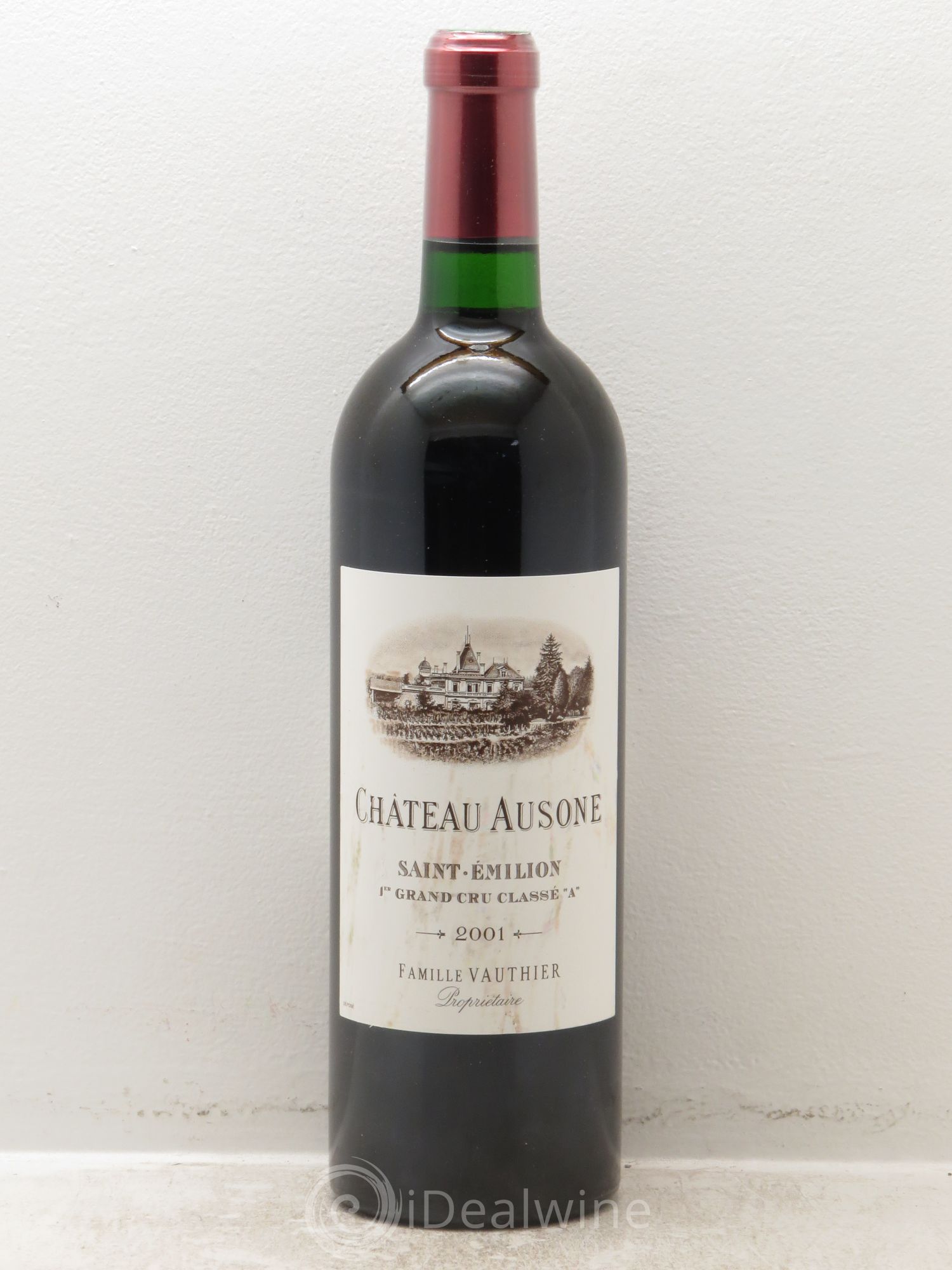Château Ausone 1er Grand Cru Classé A 2001 - Lot de 1 bouteille - 0
