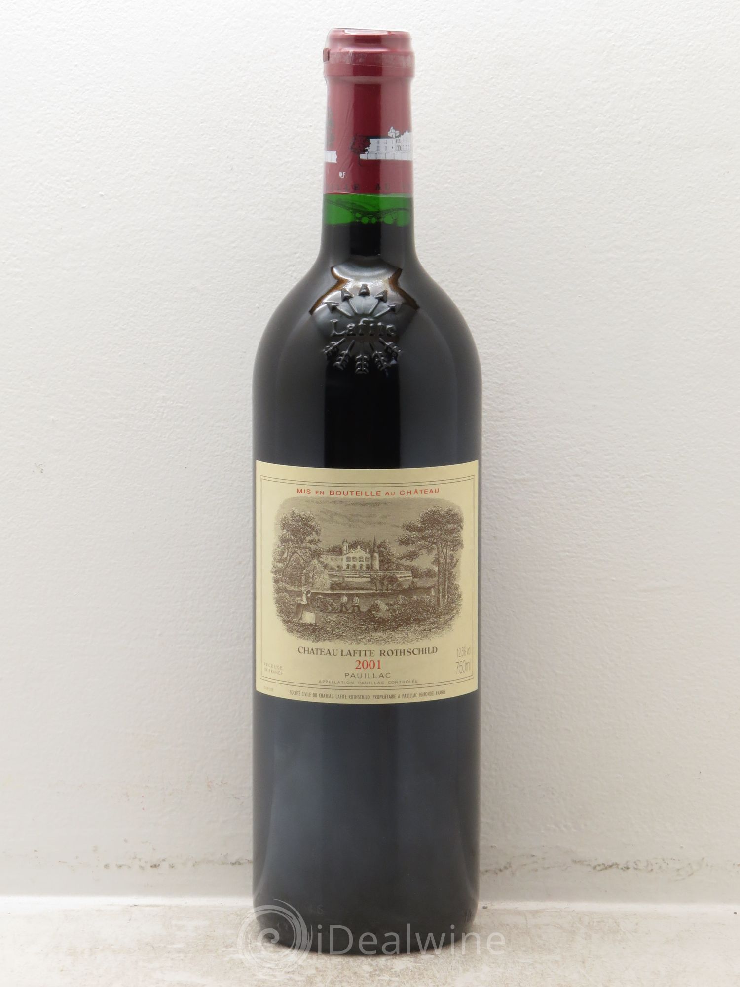 Château Lafite Rothschild 1er Grand Cru Classé 2001 - Lot de 1 bouteille - 0