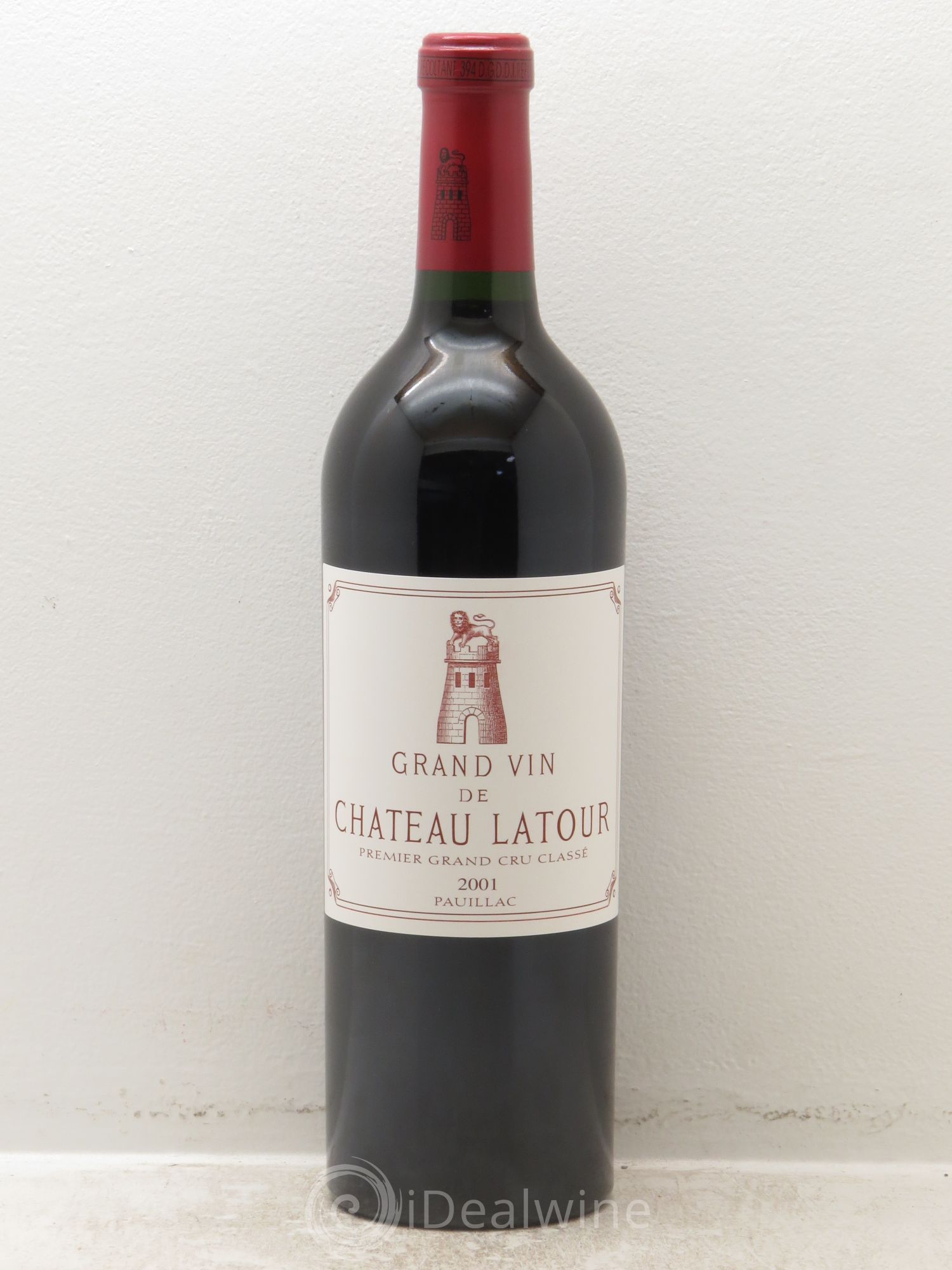 Château Latour 1er Grand Cru Classé 2001 - Lot de 1 bouteille - 0