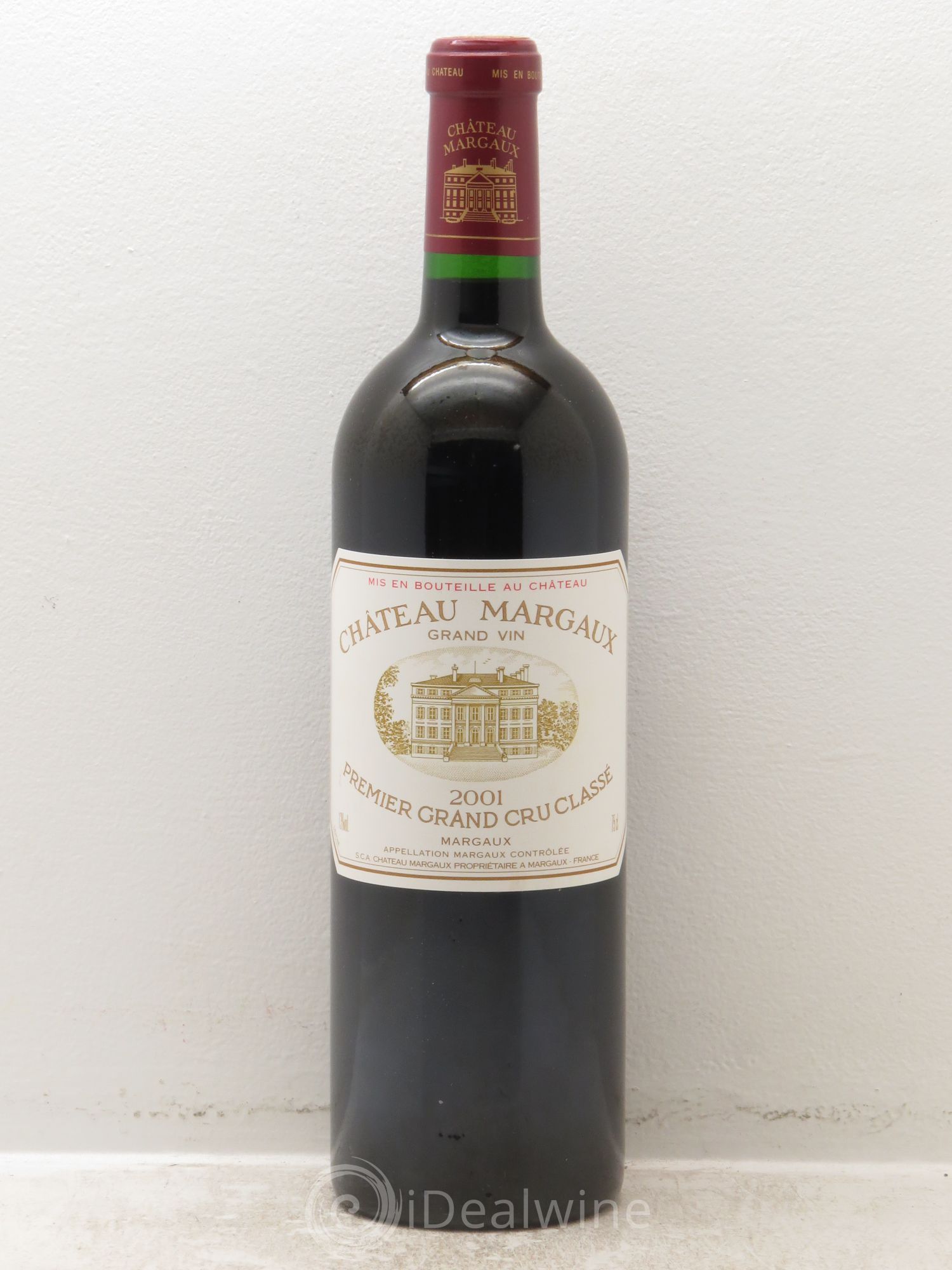 Château Margaux 1er Grand Cru Classé 2001 - Lot de 1 bouteille - 0