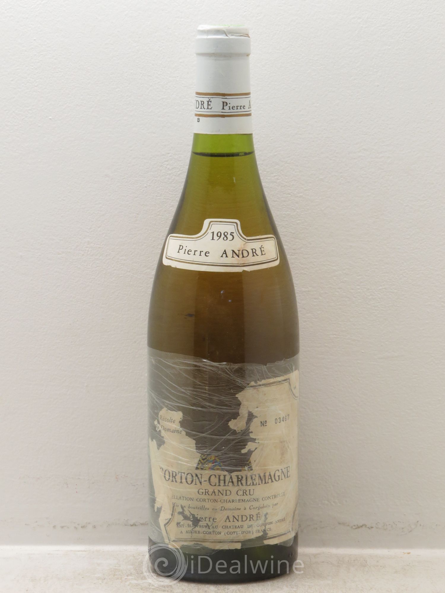 Corton-Charlemagne Grand Cru Domaine André (sans prix de réserve) 1985 - Posten von 1 Flasche - 0