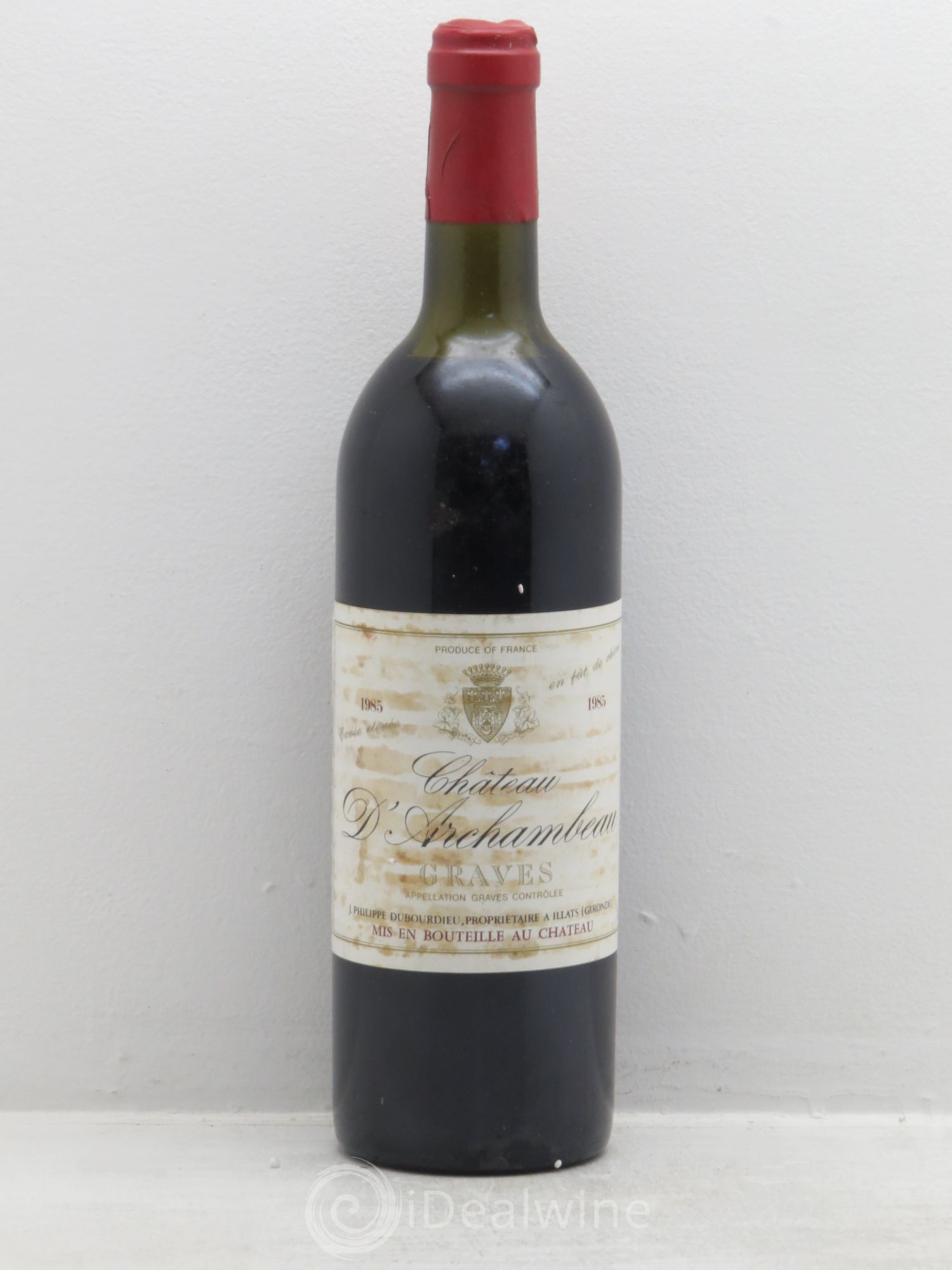 Château d' Archambeau (sans prix de réserve) 1985 - Lot de 6 bouteilles - 0