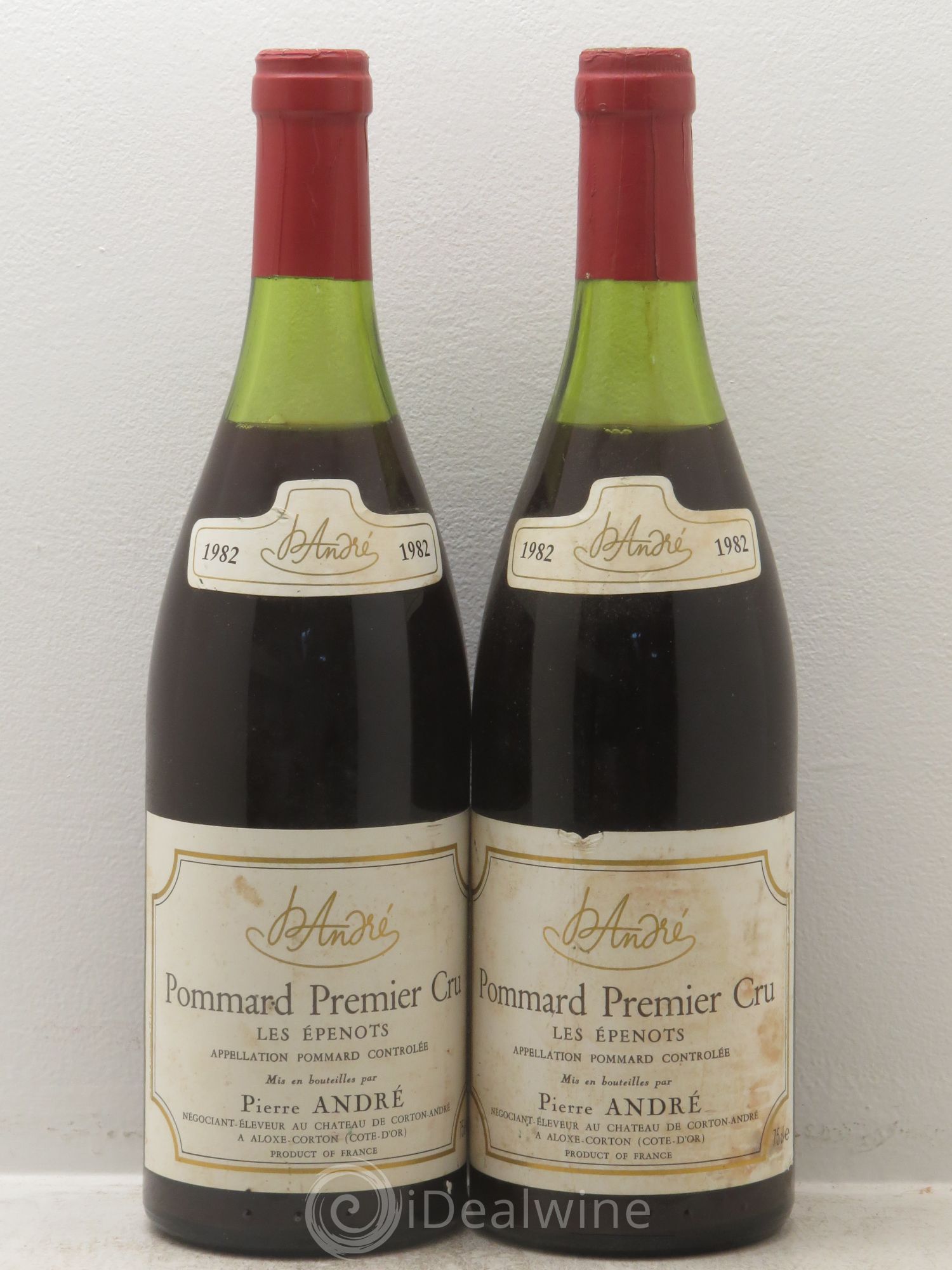 Pommard 1er Cru Domaine André (sans prix de réserve) 1982 - Posten von 2 Flaschen - 0