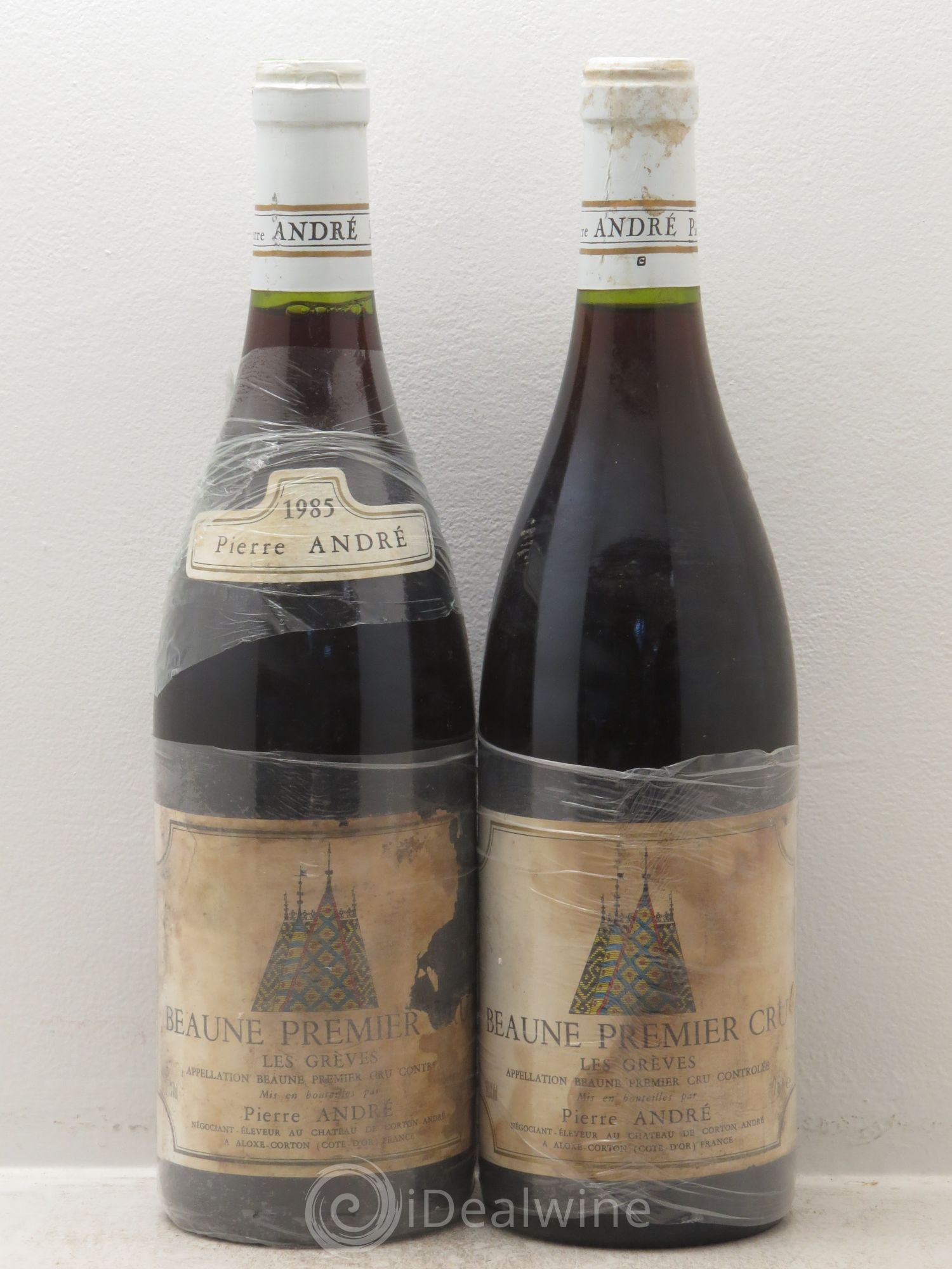 Beaune 1er Cru Domaine André (sans prix de réserve) 1985 - Posten von 2 Flaschen - 0