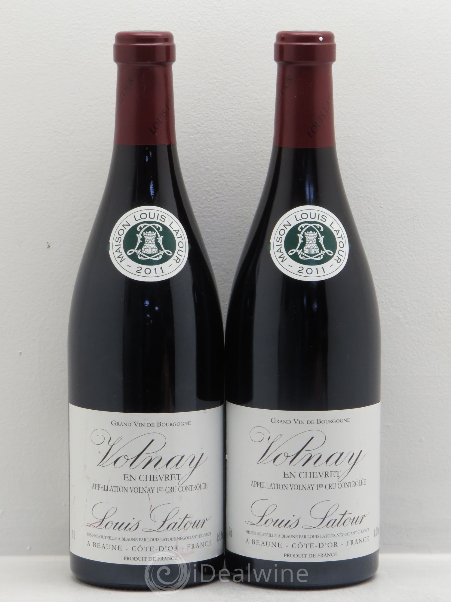 Volnay 1er Cru En Chevret Louis Latour 2011 - Lot de 2 bouteilles - 0