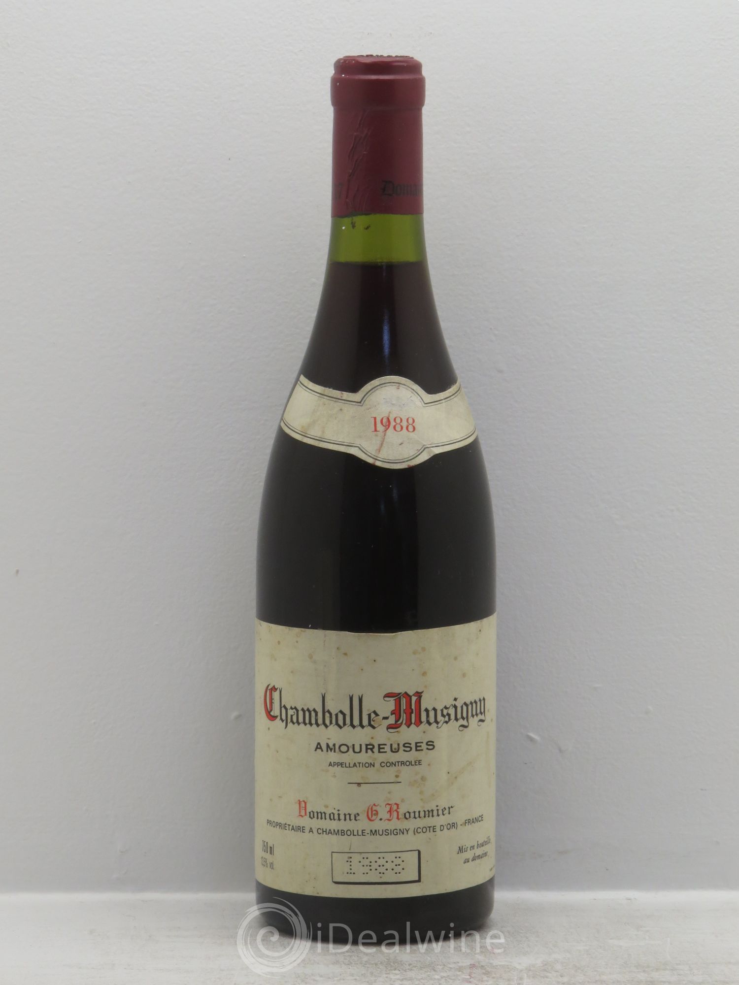 Chambolle-Musigny 1er Cru Les Amoureuses Georges Roumier (Domaine) 1988 - Lot de 1 bouteille - 0