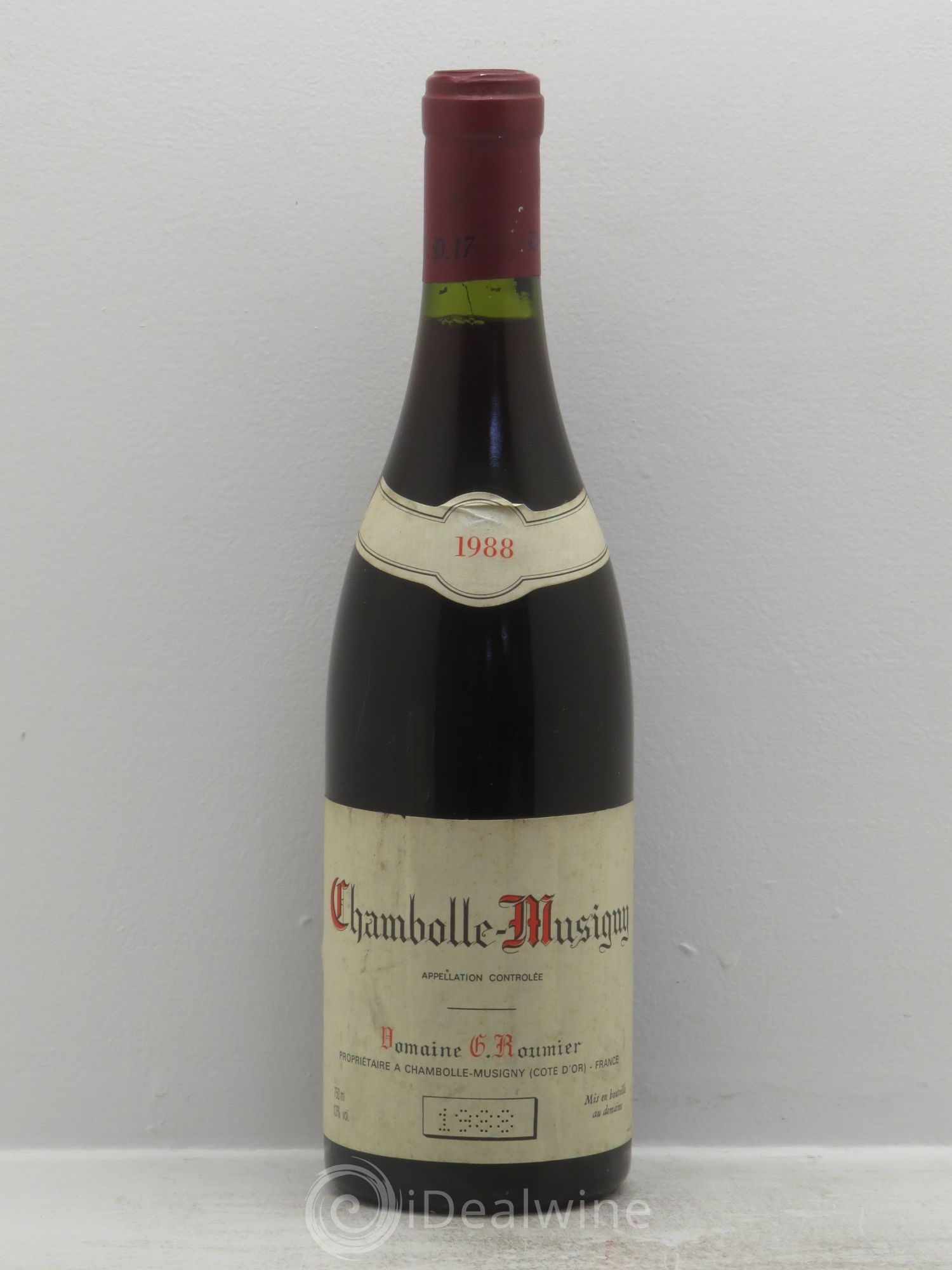 Chambolle-Musigny Georges Roumier (Domaine) 1988 - Lot de 1 bouteille - 0