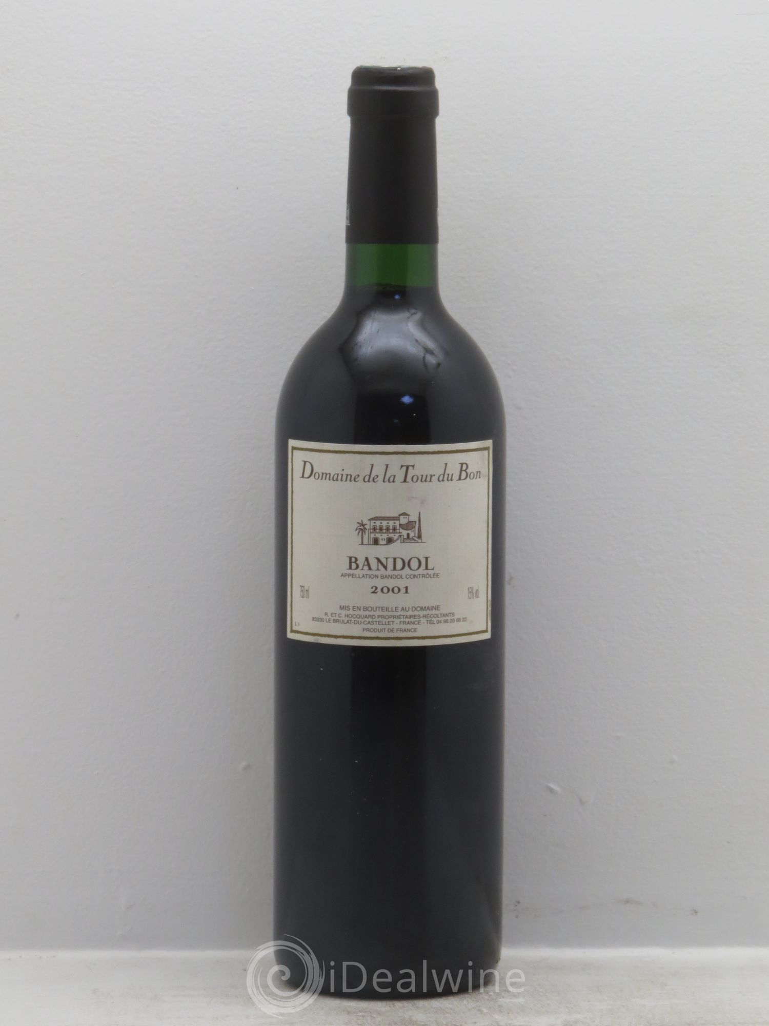 Bandol La Tour du Bon Agnès Henry 2001 - Lot de 1 bouteille - 0