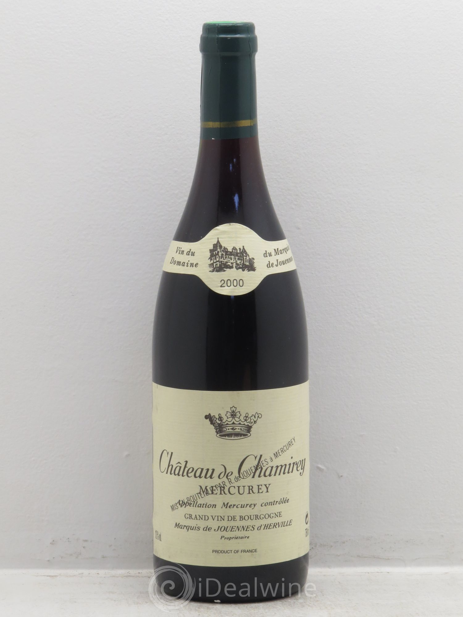Mercurey Château de Chamirey 2000 - Lot de 1 bouteille - 0