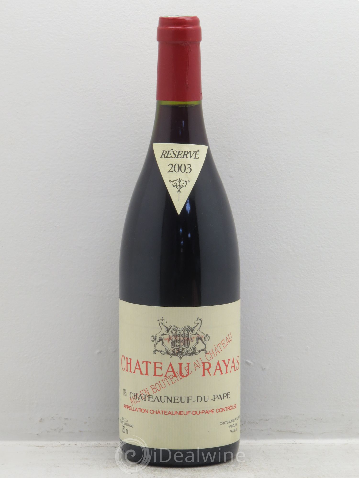 Châteauneuf-du-Pape Château Rayas Emmanuel Reynaud 2003 - Lot de 1 bouteille - 0