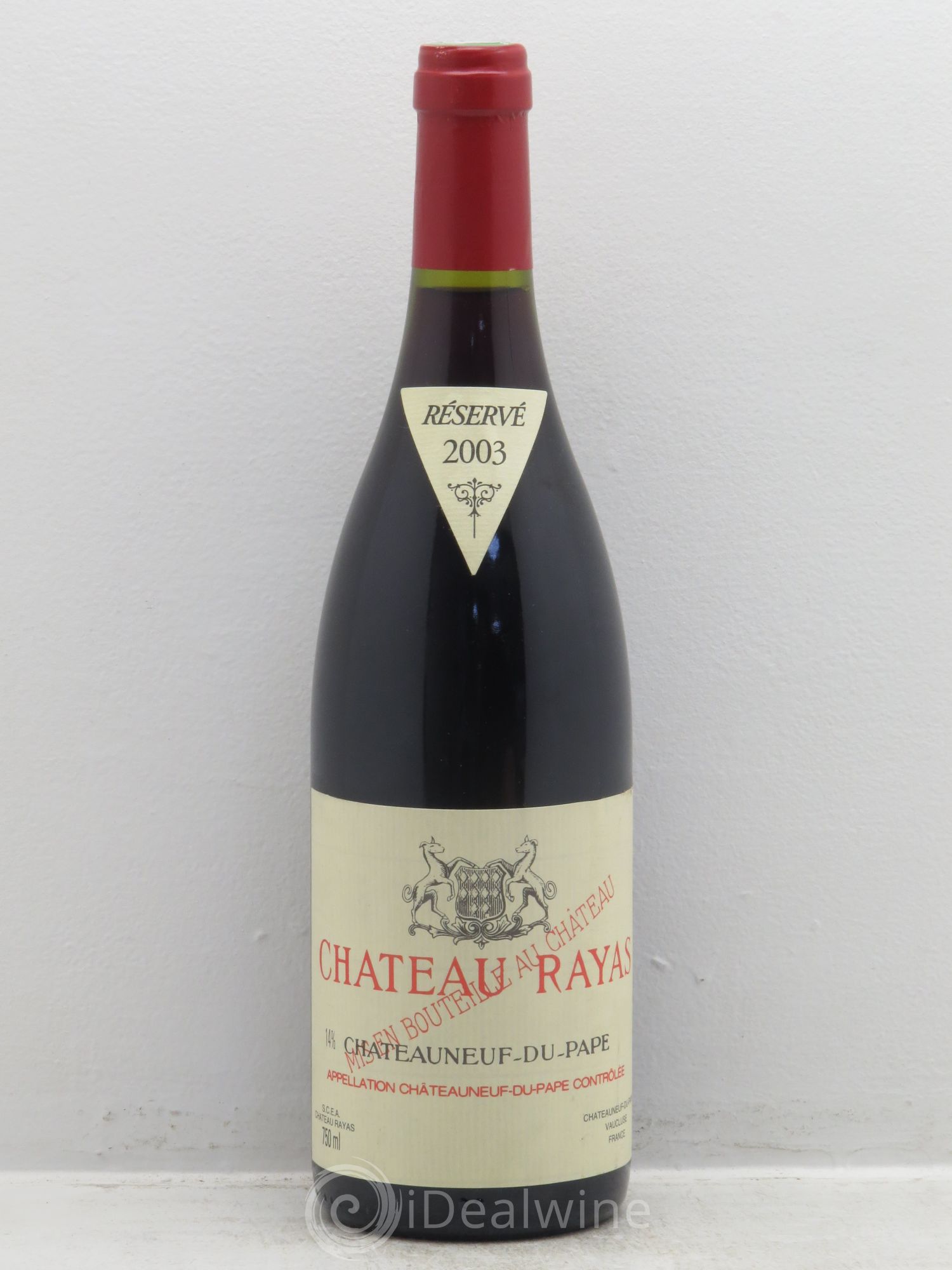 Châteauneuf-du-Pape Château Rayas Emmanuel Reynaud 2003 - Lot de 1 bouteille - 0