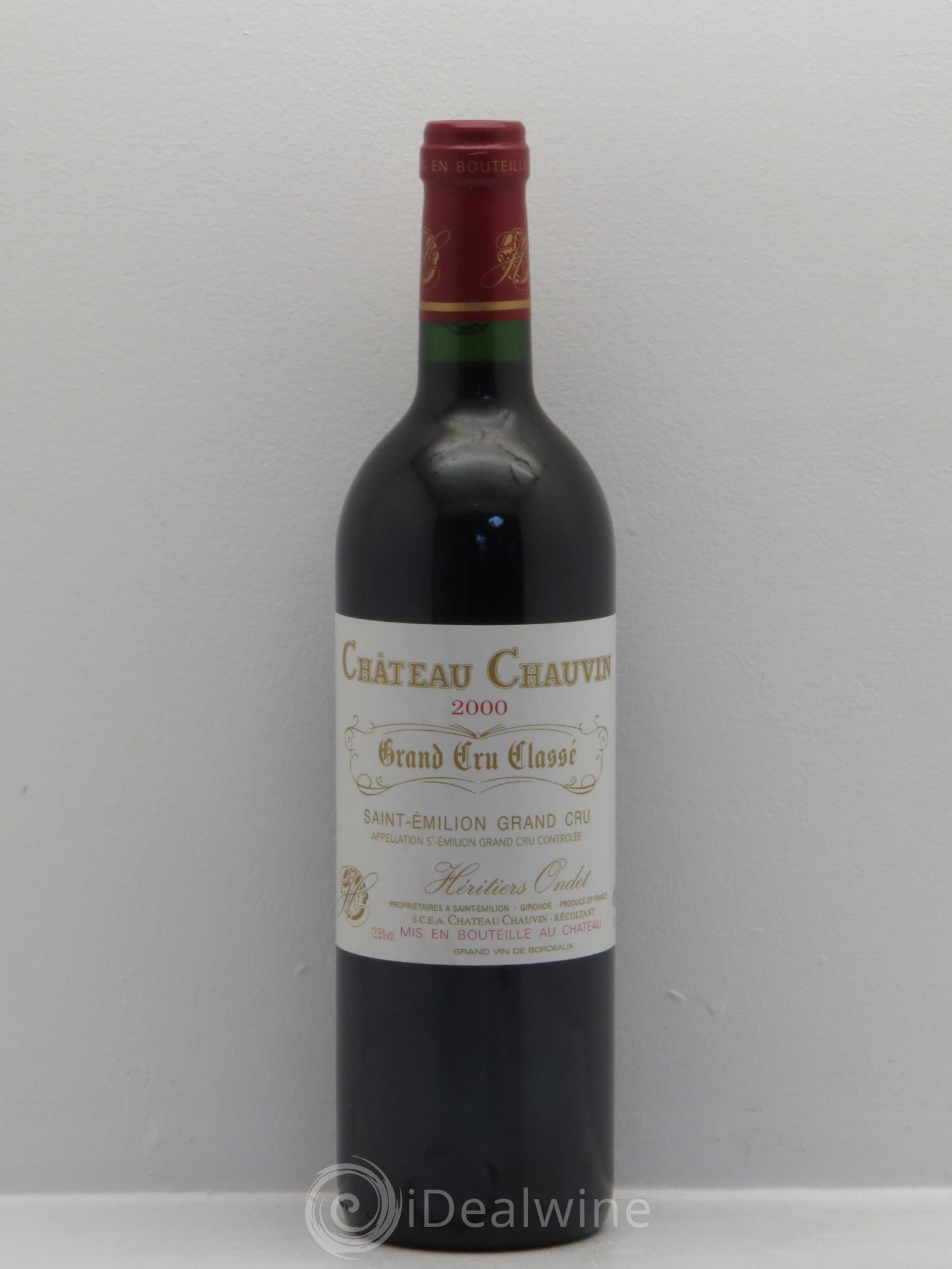 Château Chauvin Grand Cru Classé 2000 - Lot de 6 bouteilles - 0