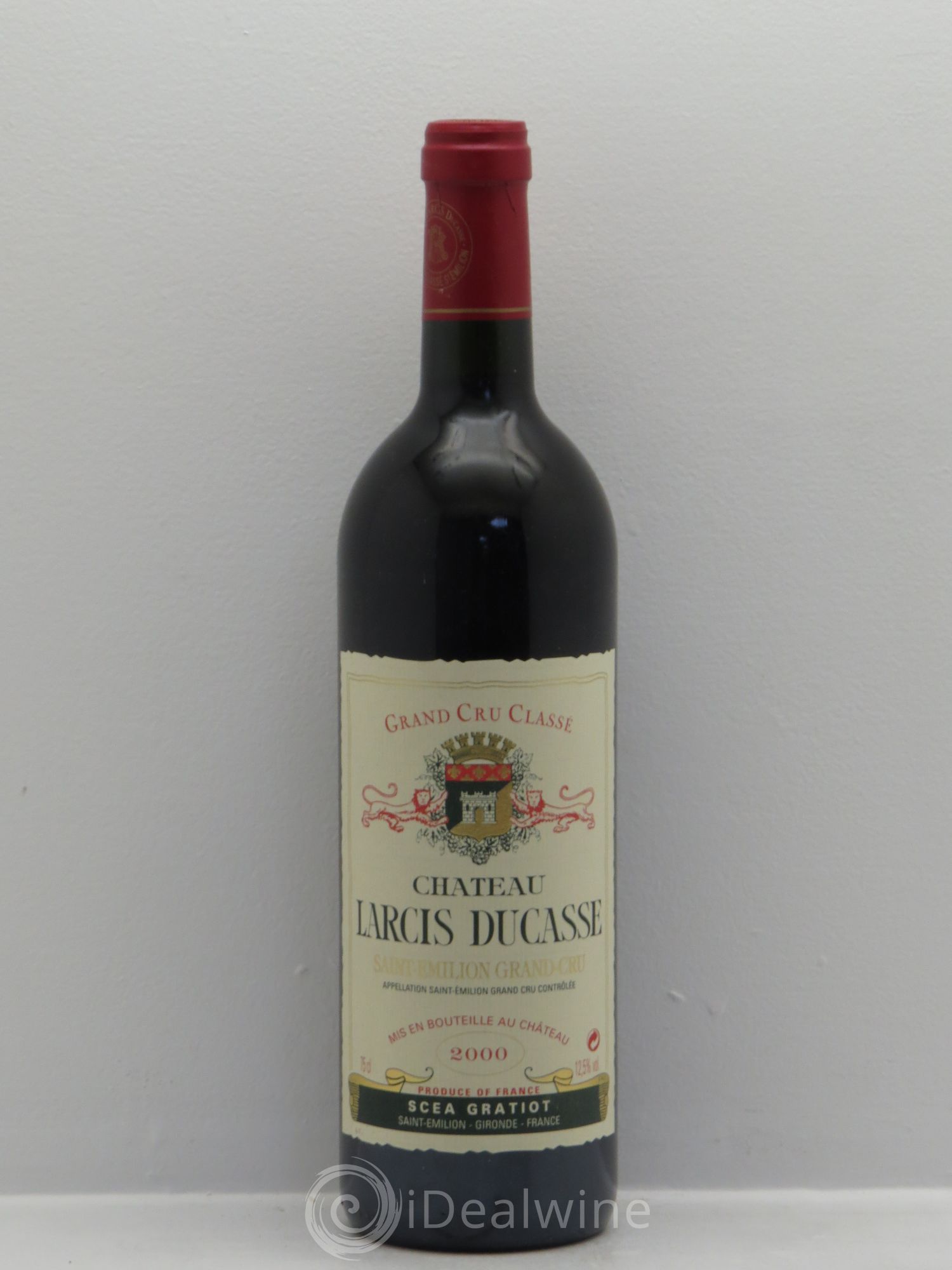 Château Larcis Ducasse 1er Grand Cru Classé B 2000 - Lot de 6 bouteilles - 0