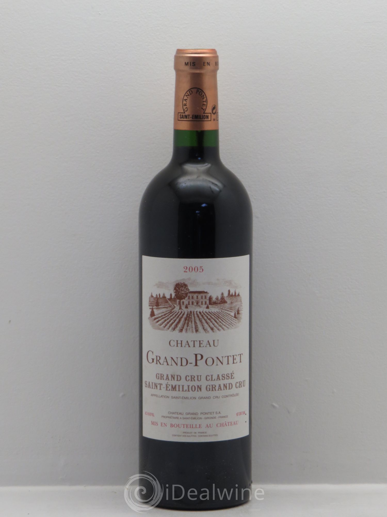 Château Grand Pontet Grand Cru Classé 2005 - Lot de 6 bouteilles - 0