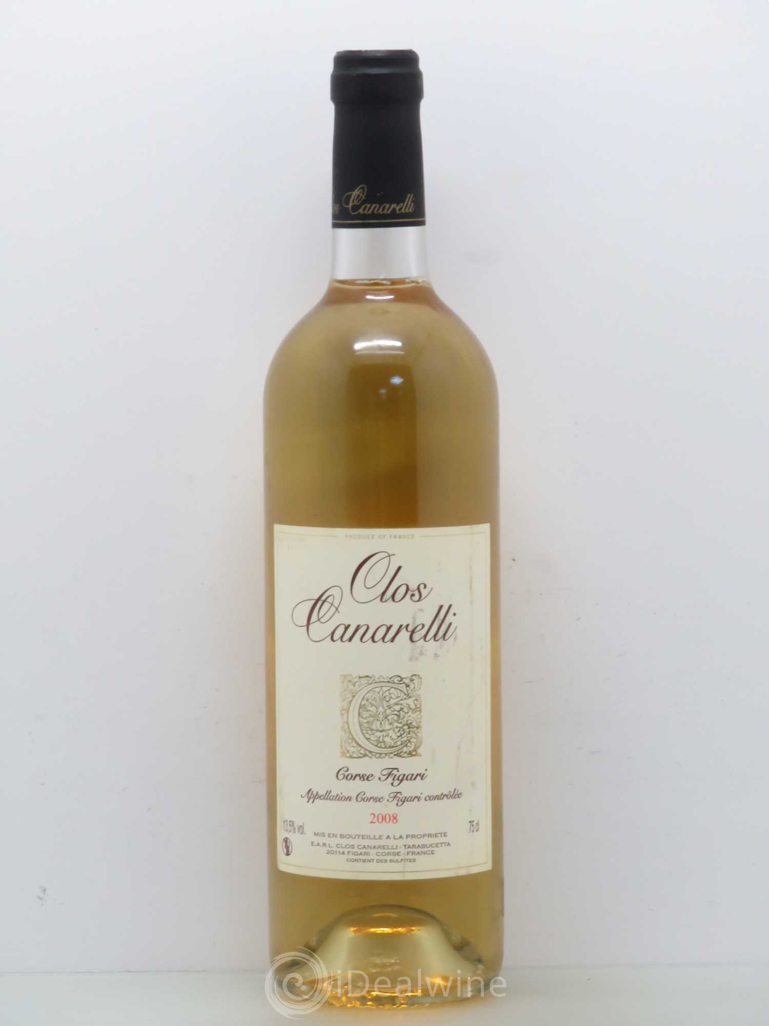 Figari Clos Canarelli 2008 - Lot de 1 bouteille - 0