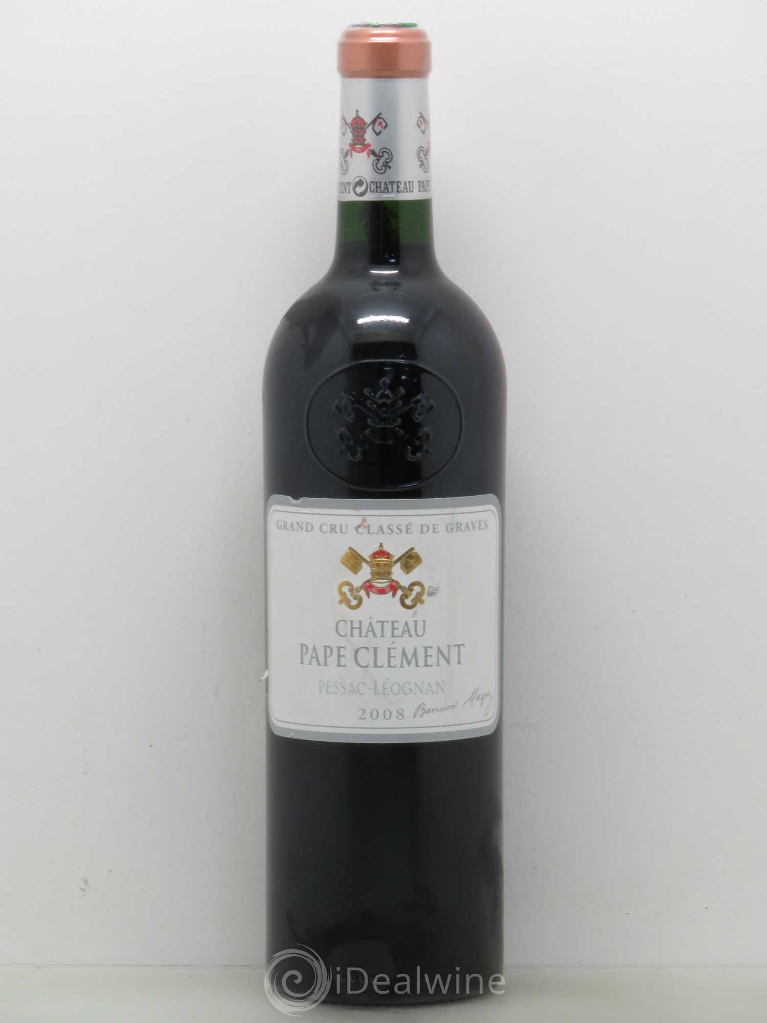 Château Pape Clément Cru Classé de Graves 2008 - Lot de 1 bouteille - 0