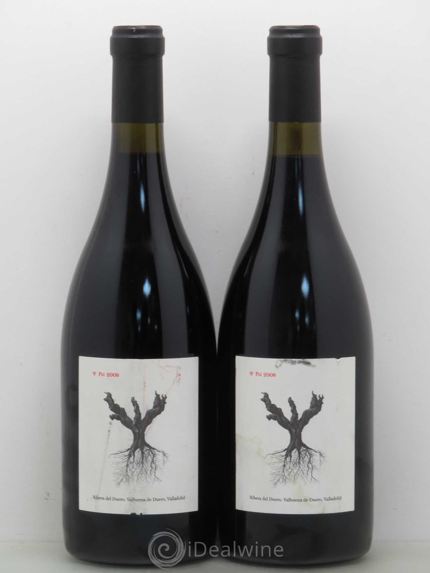 Ribera Del Duero DO PSI Dominio de Pingus - Peter Sisseck 2008 - Lot de 2 bouteilles - 0