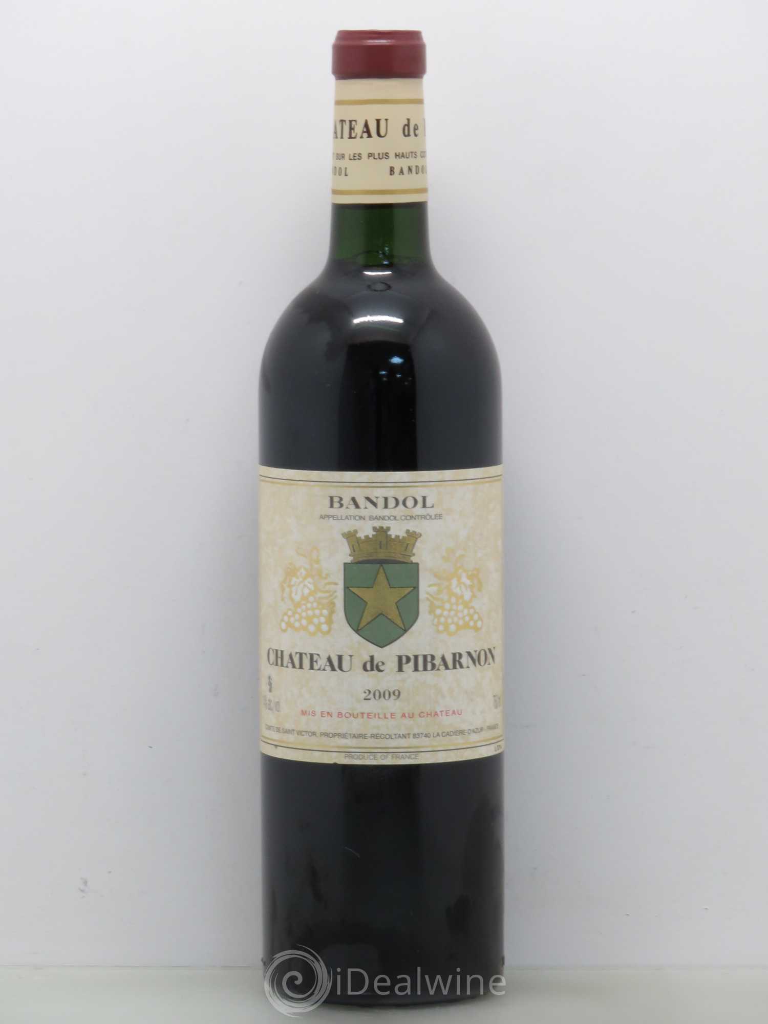 Bandol Château de Pibarnon Comte de Saint-Victor 2009 - Lot de 1 bouteille - 0