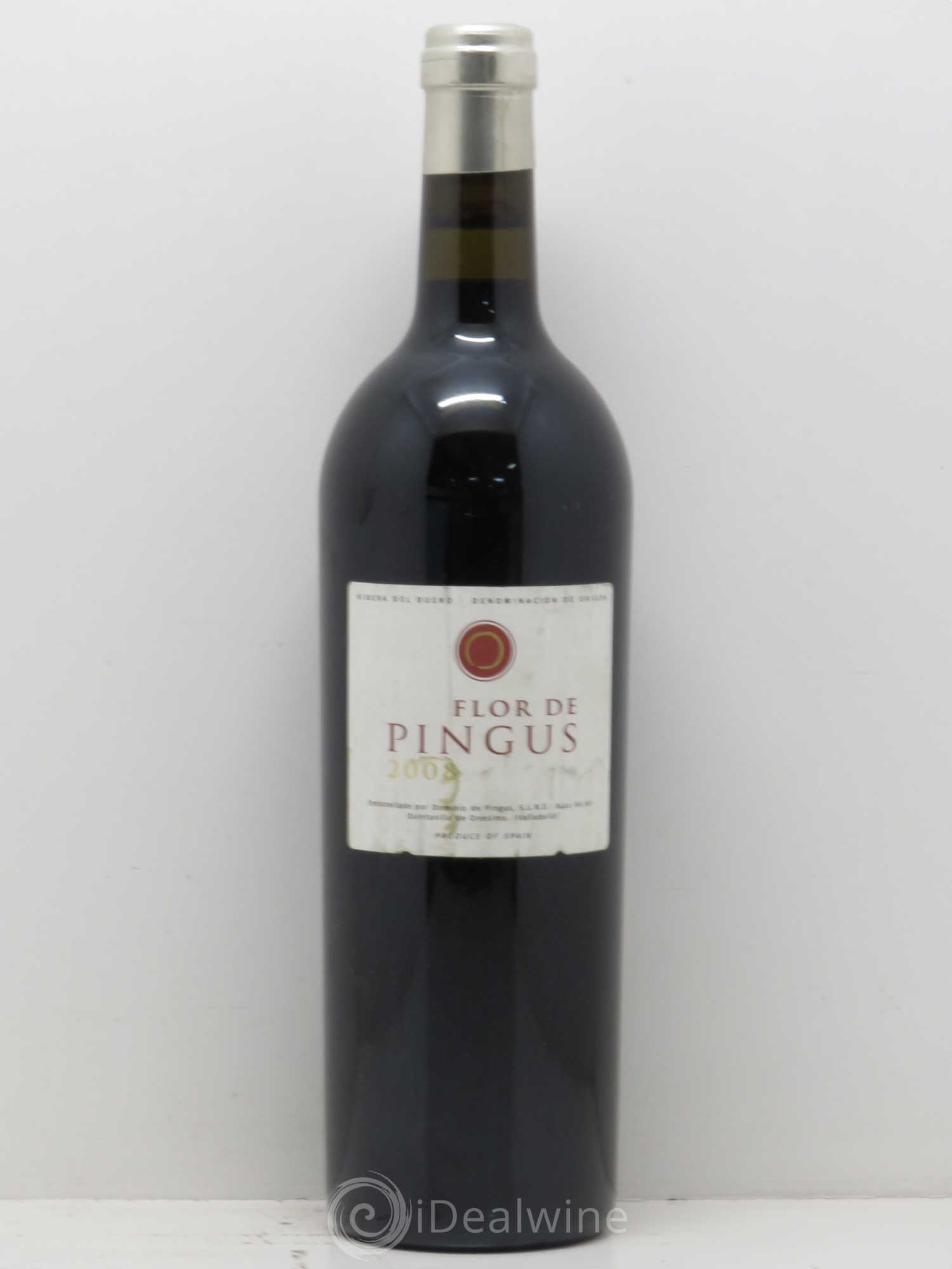 Ribera Del Duero Pingus Dominio de Pingus - Peter Sisseck 2008 - Lot de 1 bouteille - 0