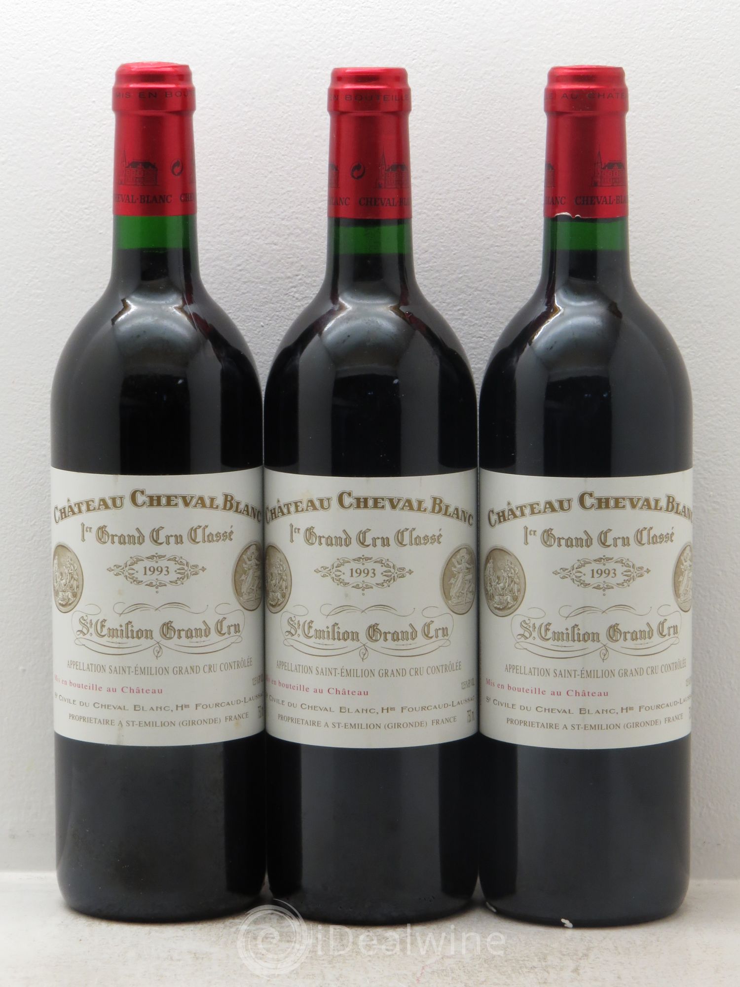 Château Cheval Blanc 1er Grand Cru Classé A 1993 - Lot de 6 bouteilles - 2